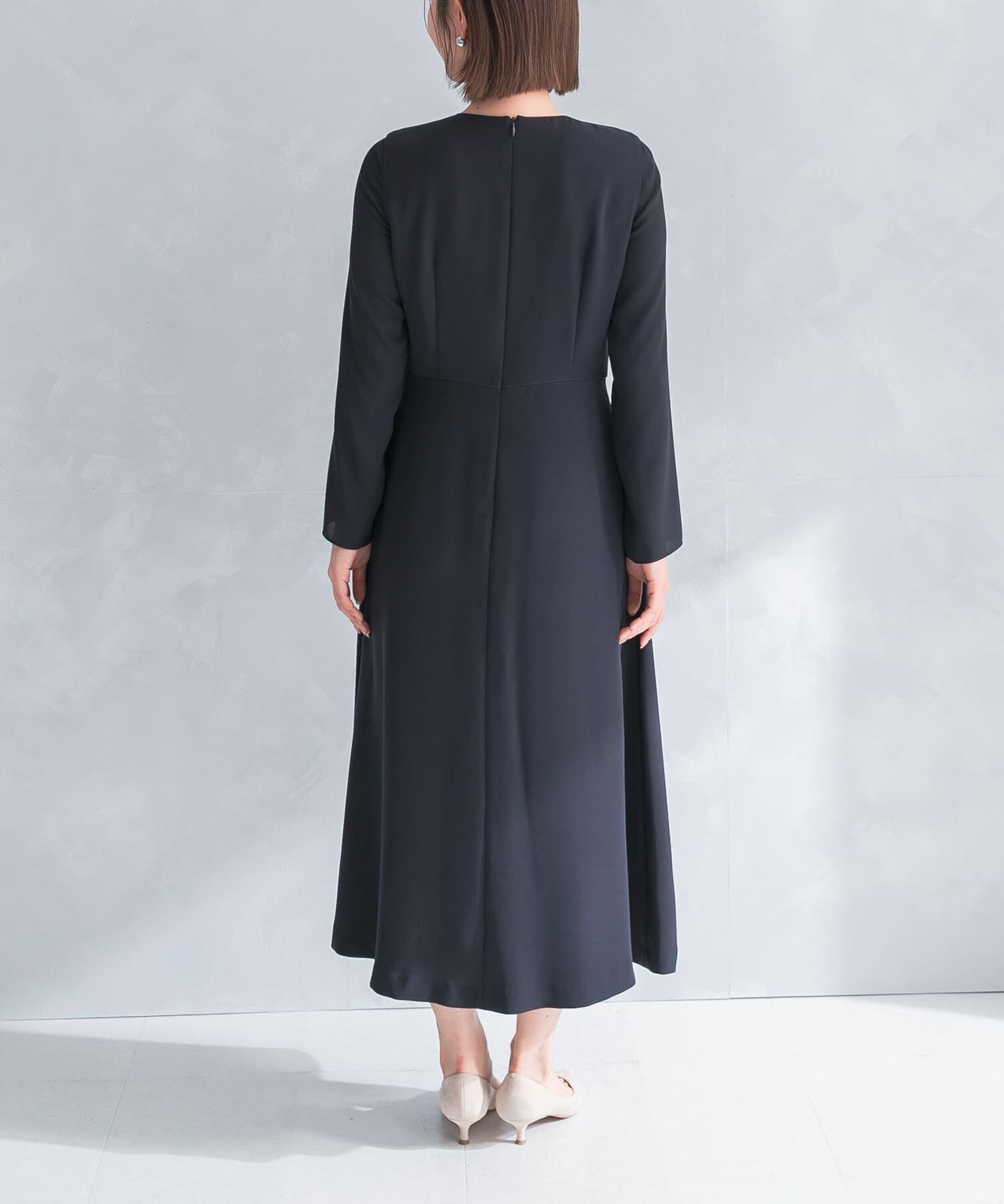 URBAN RESEARCH ROSSO「kaene　シフォン合わせロングワンピース」|ワンピース|