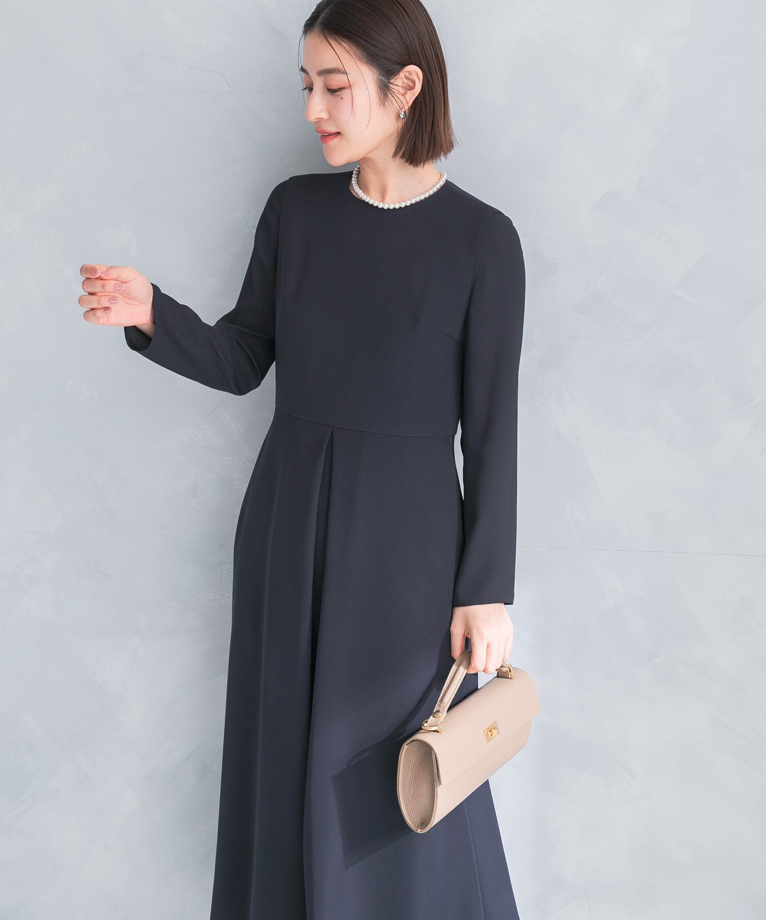 URBAN RESEARCH ROSSO「kaene　シフォン合わせロングワンピース」|ワンピース|