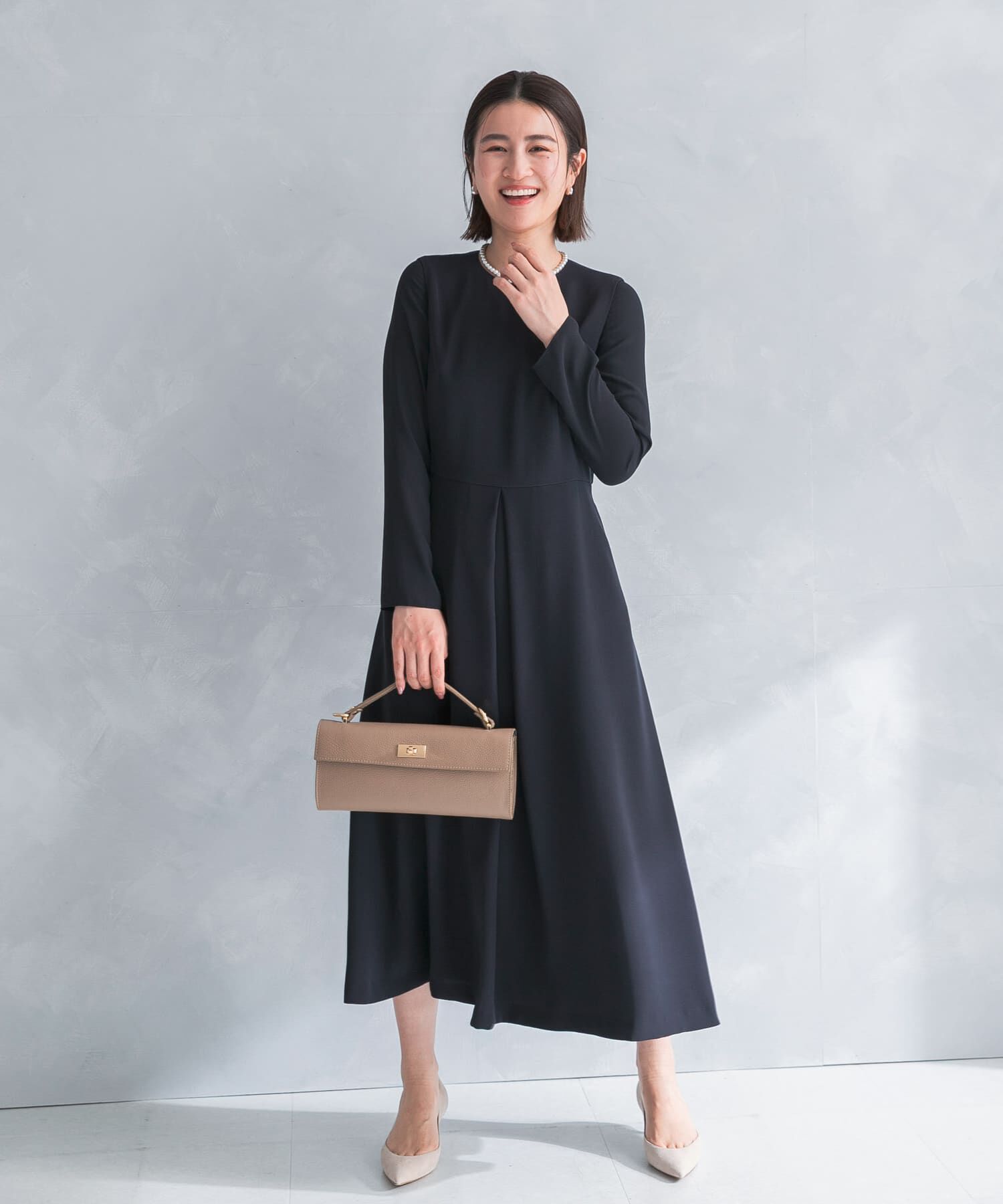 URBAN RESEARCH ROSSO「kaene　シフォン合わせロングワンピース」|ワンピース|