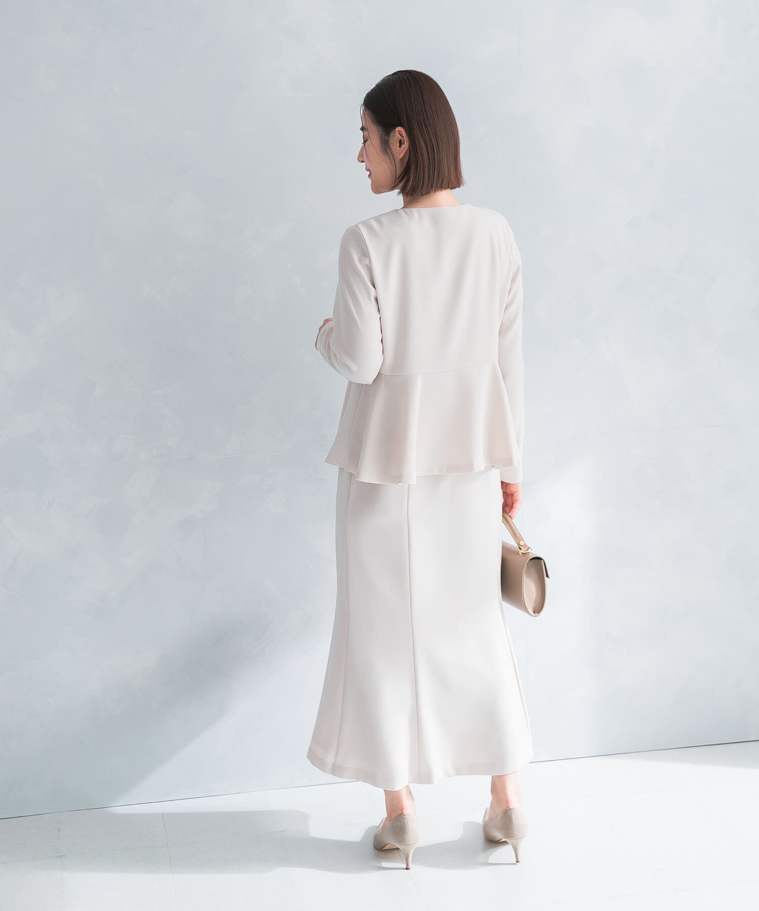 URBAN RESEARCH ROSSO「kaene　フレアジャケットセットワンピース」|ワンピース|