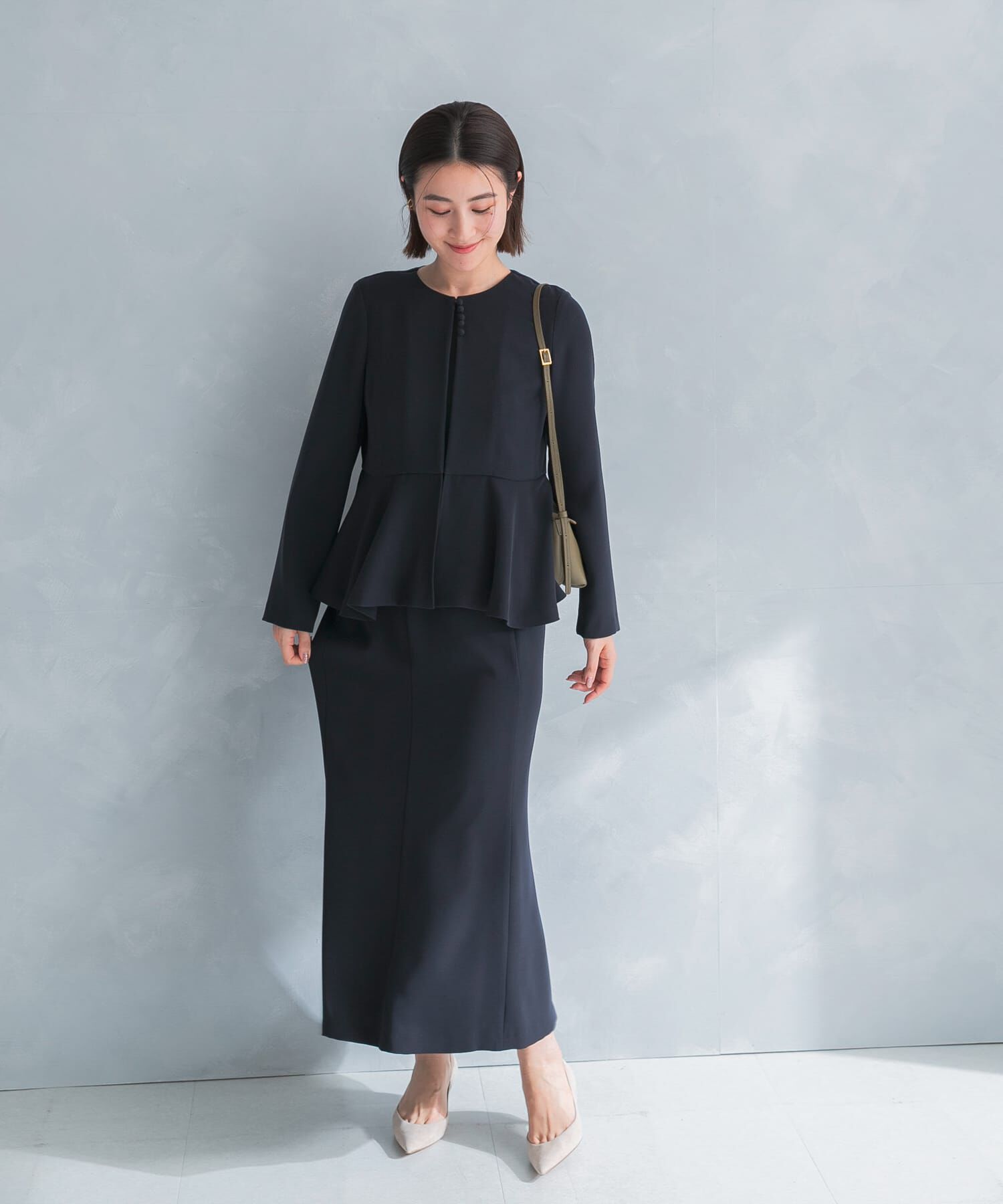 URBAN RESEARCH ROSSO「kaene　フレアジャケットセットワンピース」|ワンピース|