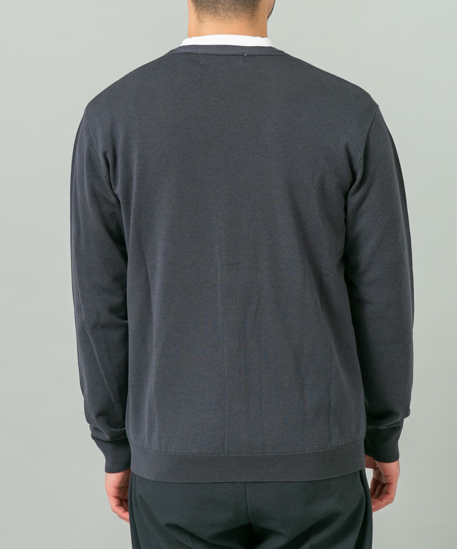 URBAN RESEARCH ROSSO「『WEB限定』シルク混ベーシックカーディガン」|カーディガン|