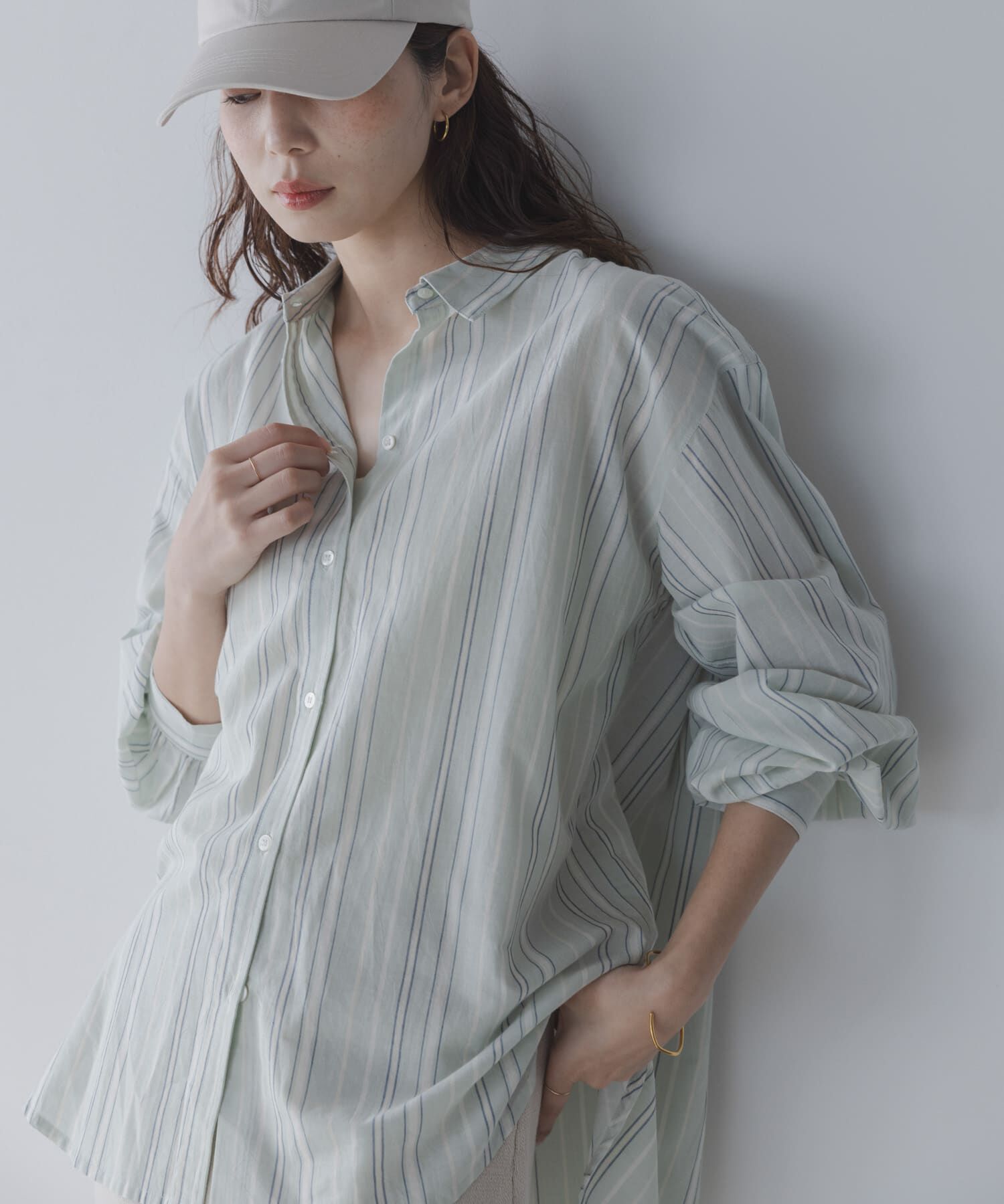 Sonny Label 「エアリーコットンストライプアソートシャツ」|シャツ・ブラウス|