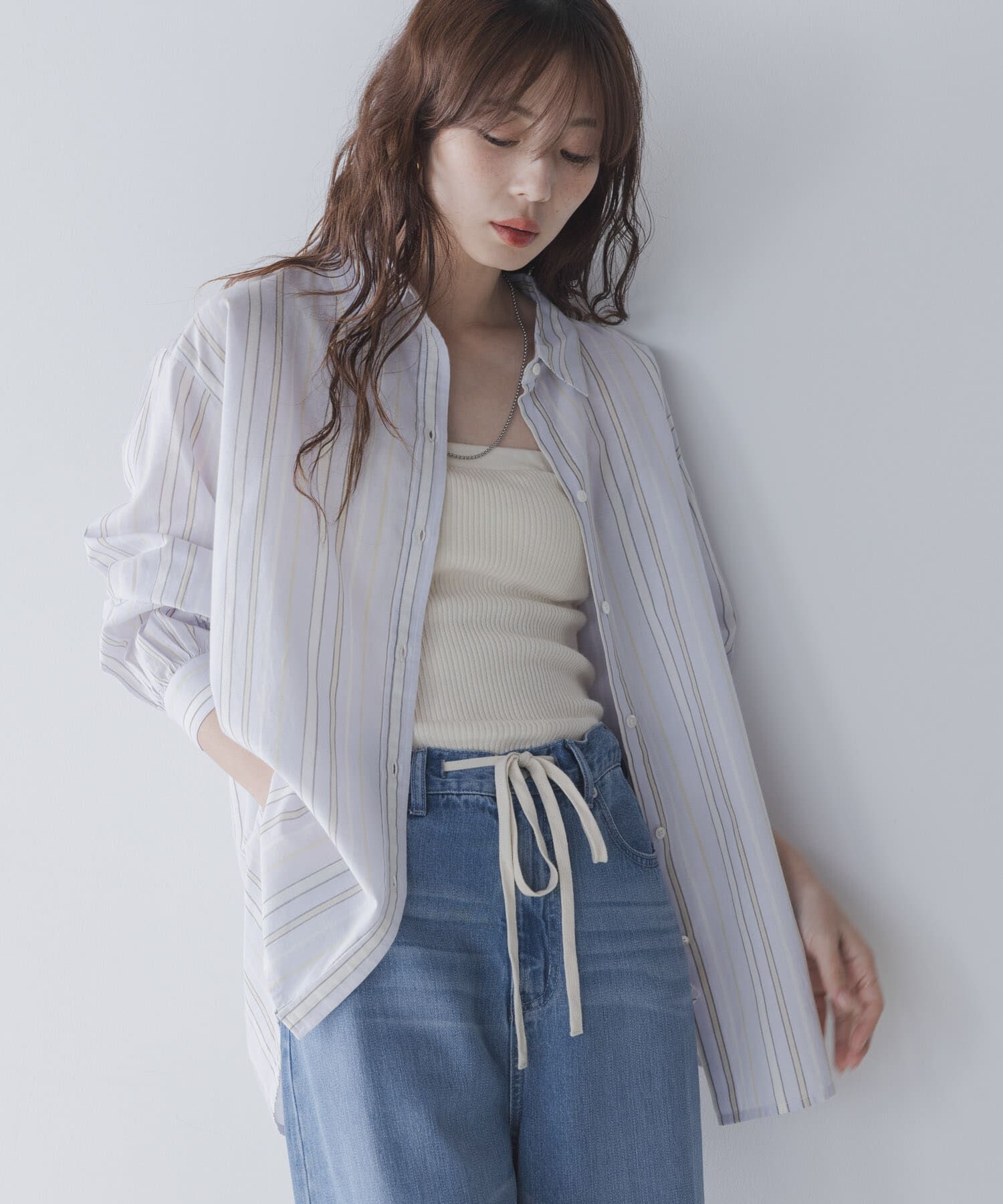 Sonny Label 「エアリーコットンストライプアソートシャツ」|シャツ・ブラウス|