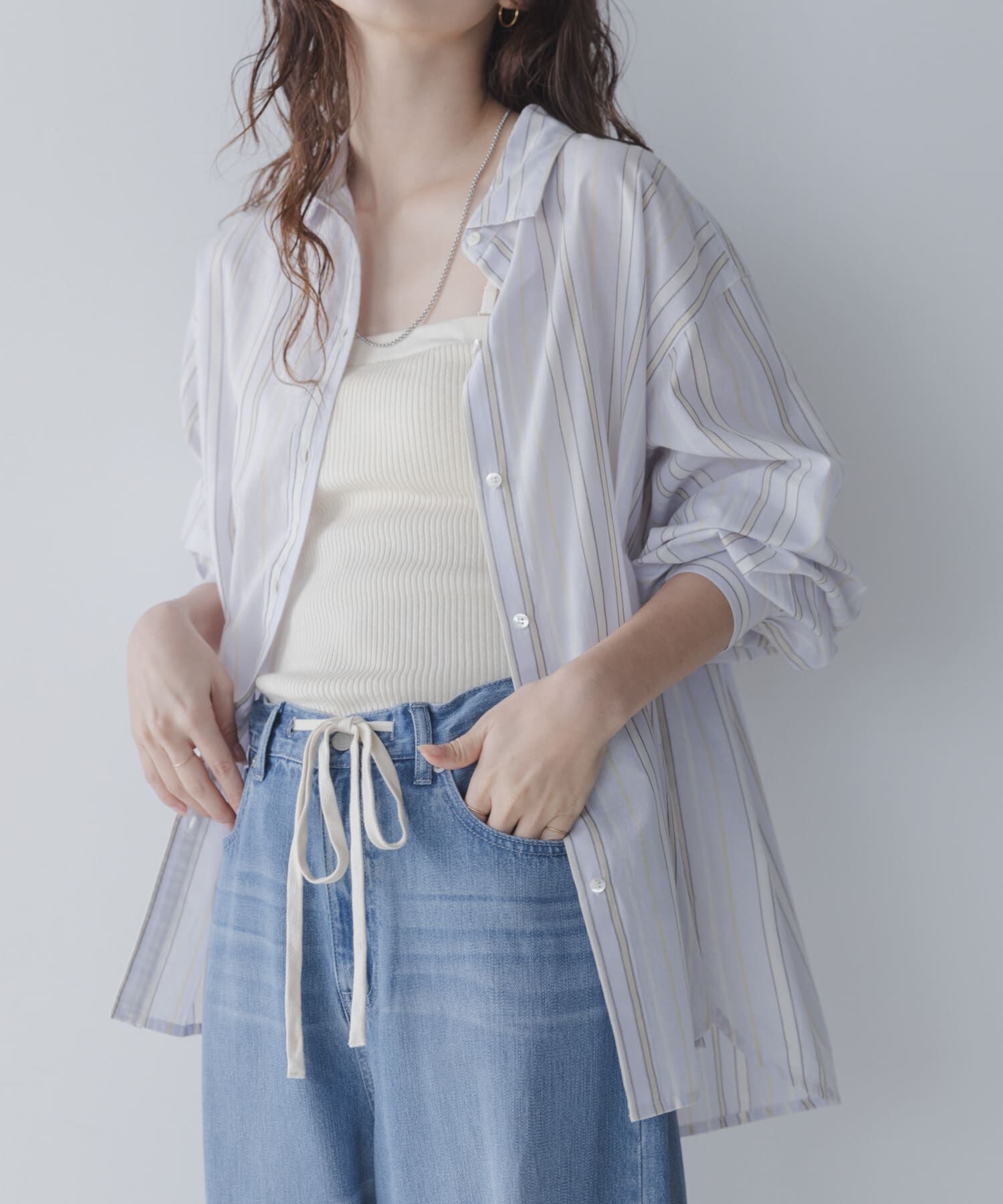 Sonny Label 「エアリーコットンストライプアソートシャツ」|シャツ・ブラウス|