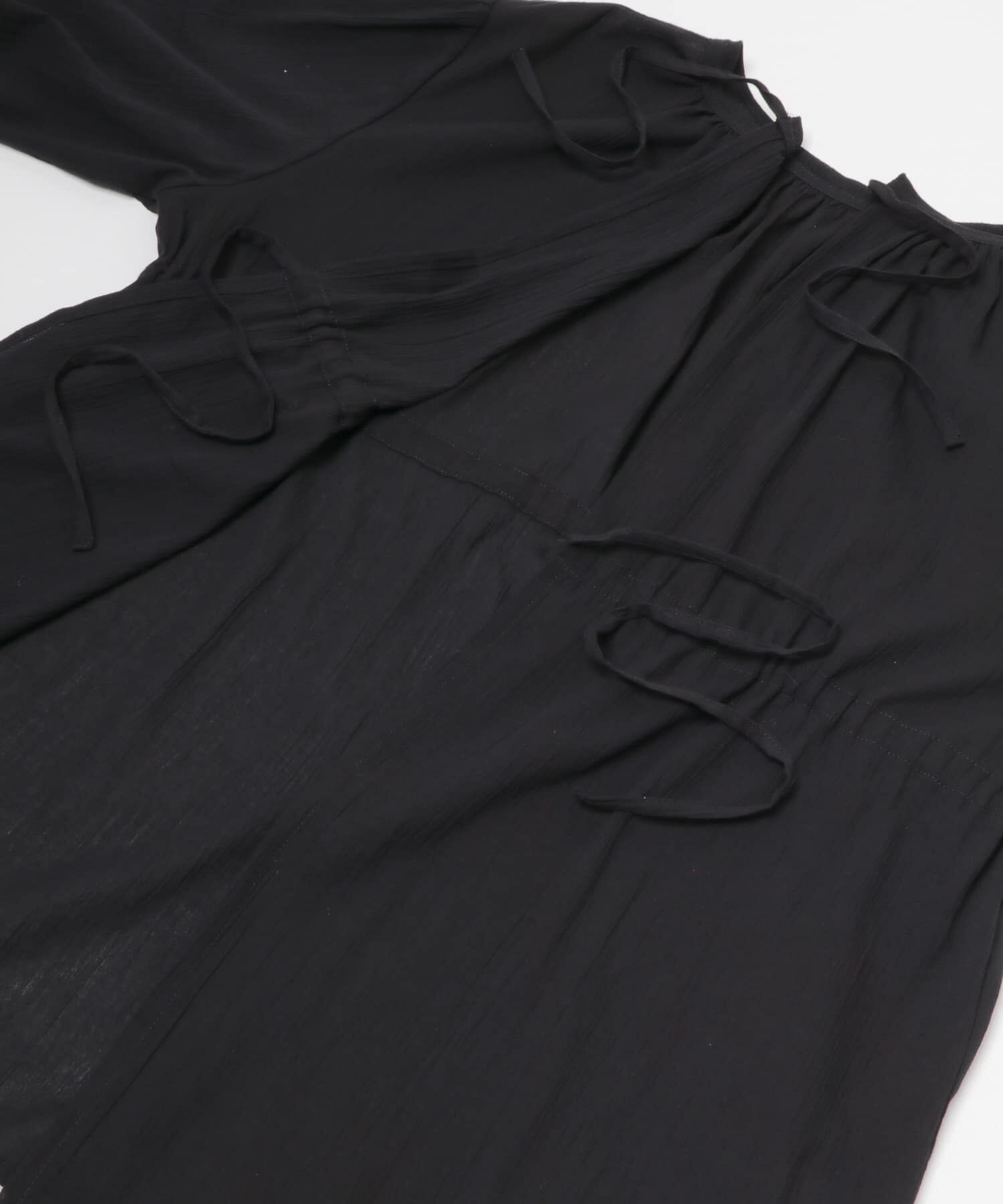 Sonny Label 「『WEB限定』フロントリボン楊柳ブラウス」|シャツ・ブラウス|