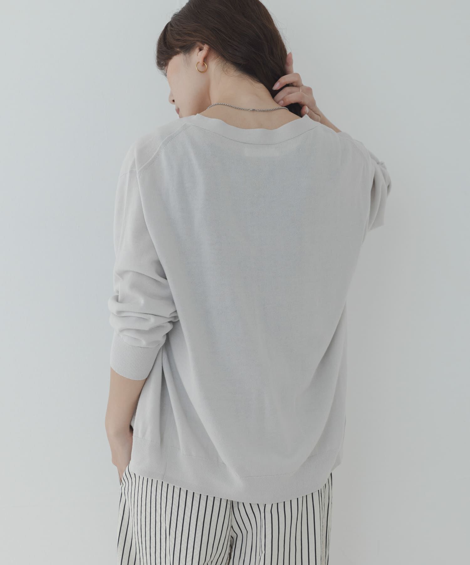 Sonny Label 「『WEB限定』クールミストミディカーディガン」|ニット・セーター|