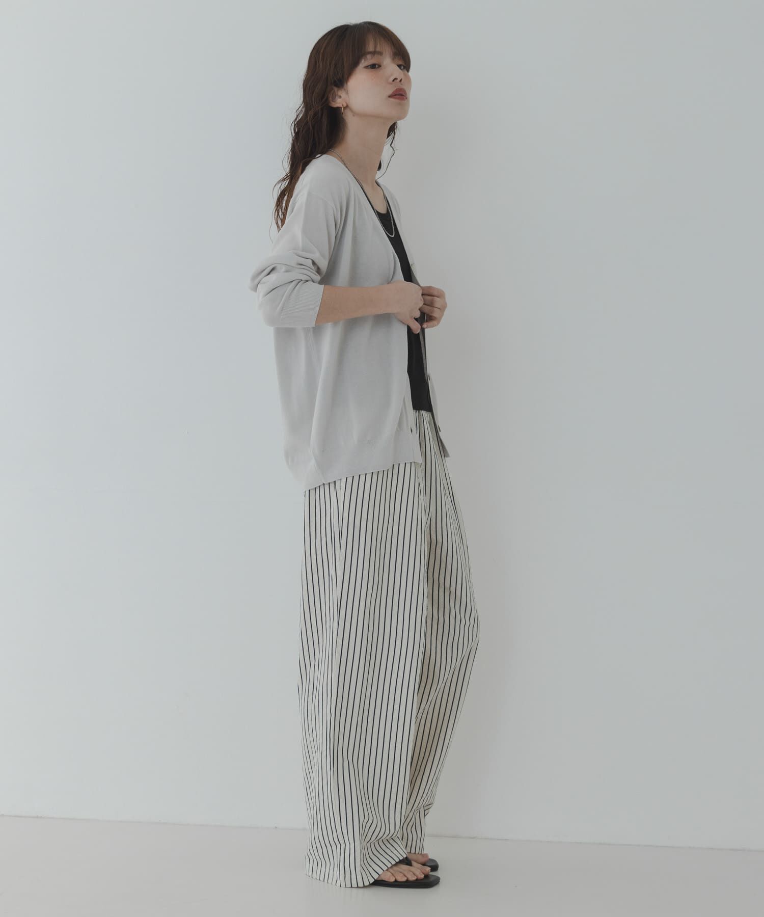 Sonny Label 「『WEB限定』クールミストミディカーディガン」|ニット・セーター|