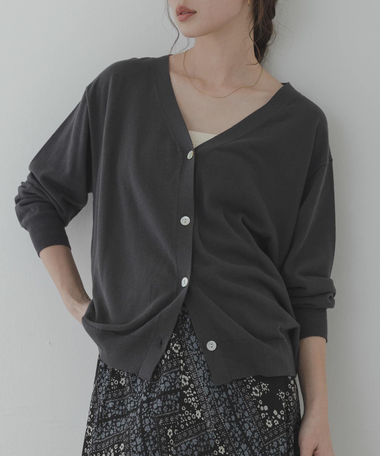 Sonny Label 「『WEB限定』クールミストミディカーディガン」|ニット・セーター|