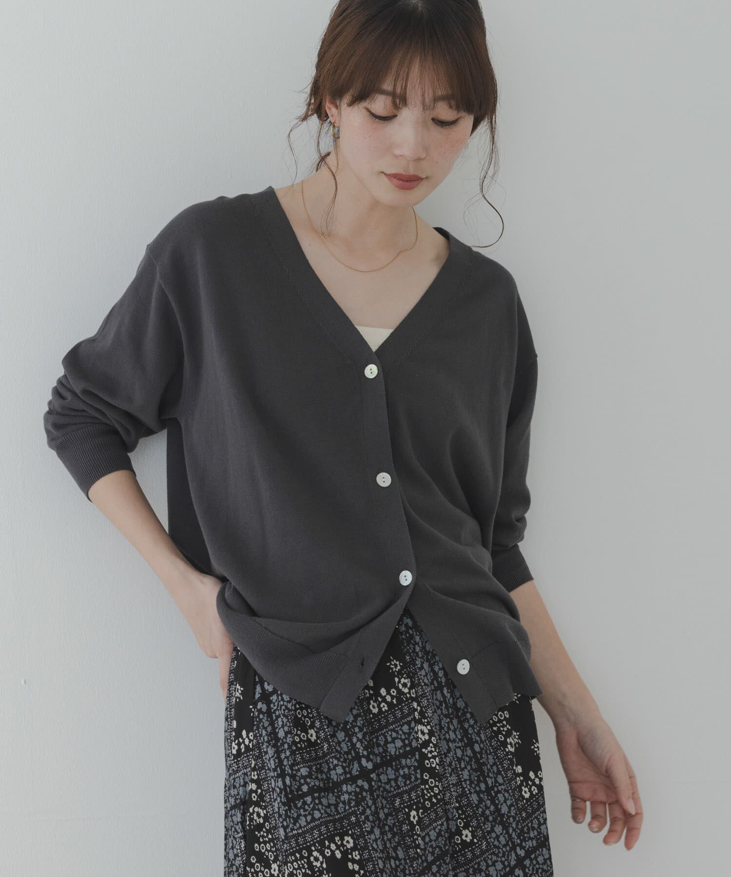 Sonny Label 「『WEB限定』クールミストミディカーディガン」|ニット・セーター|