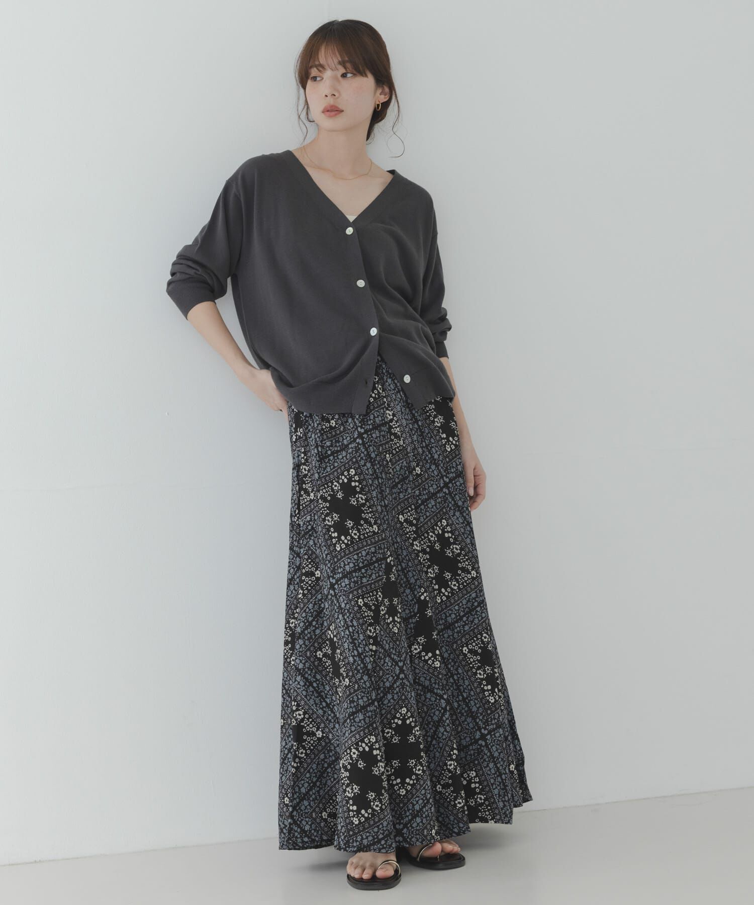 Sonny Label 「『WEB限定』クールミストミディカーディガン」|ニット・セーター|