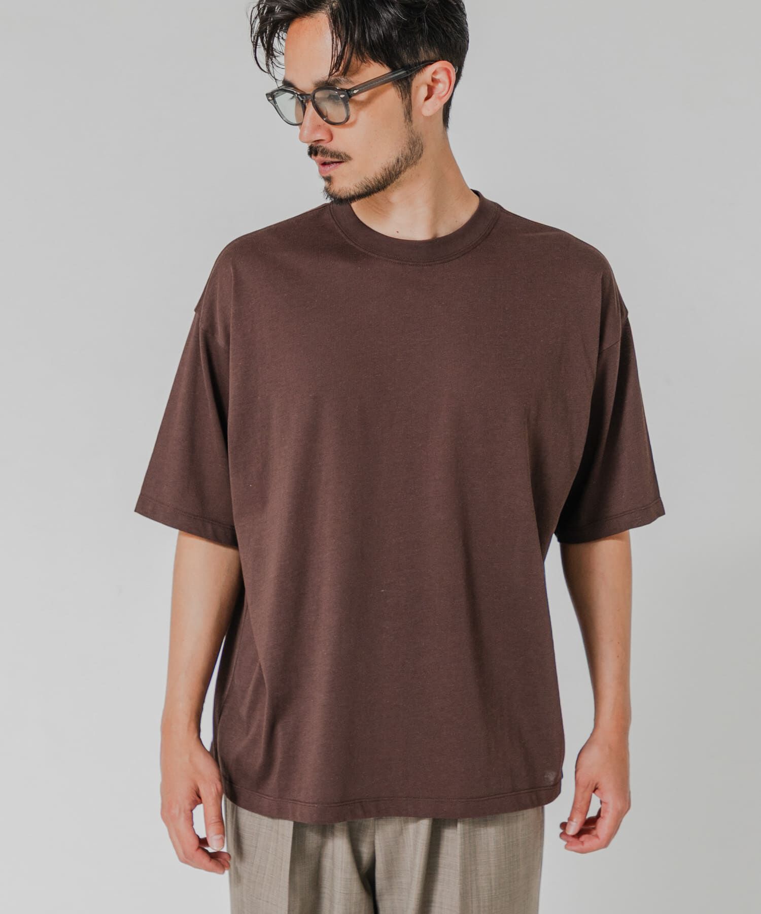 URBAN RESEARCH「HEMP SILK BLEND T-SHIRTS」|Tシャツ・カットソー|