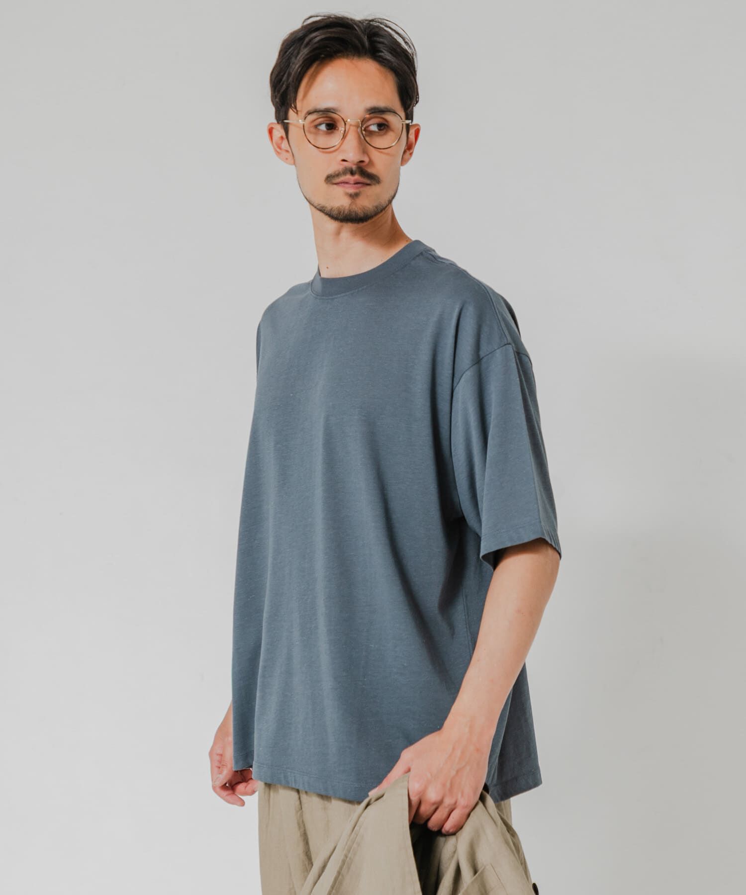URBAN RESEARCH「HEMP SILK BLEND T-SHIRTS」|Tシャツ・カットソー|