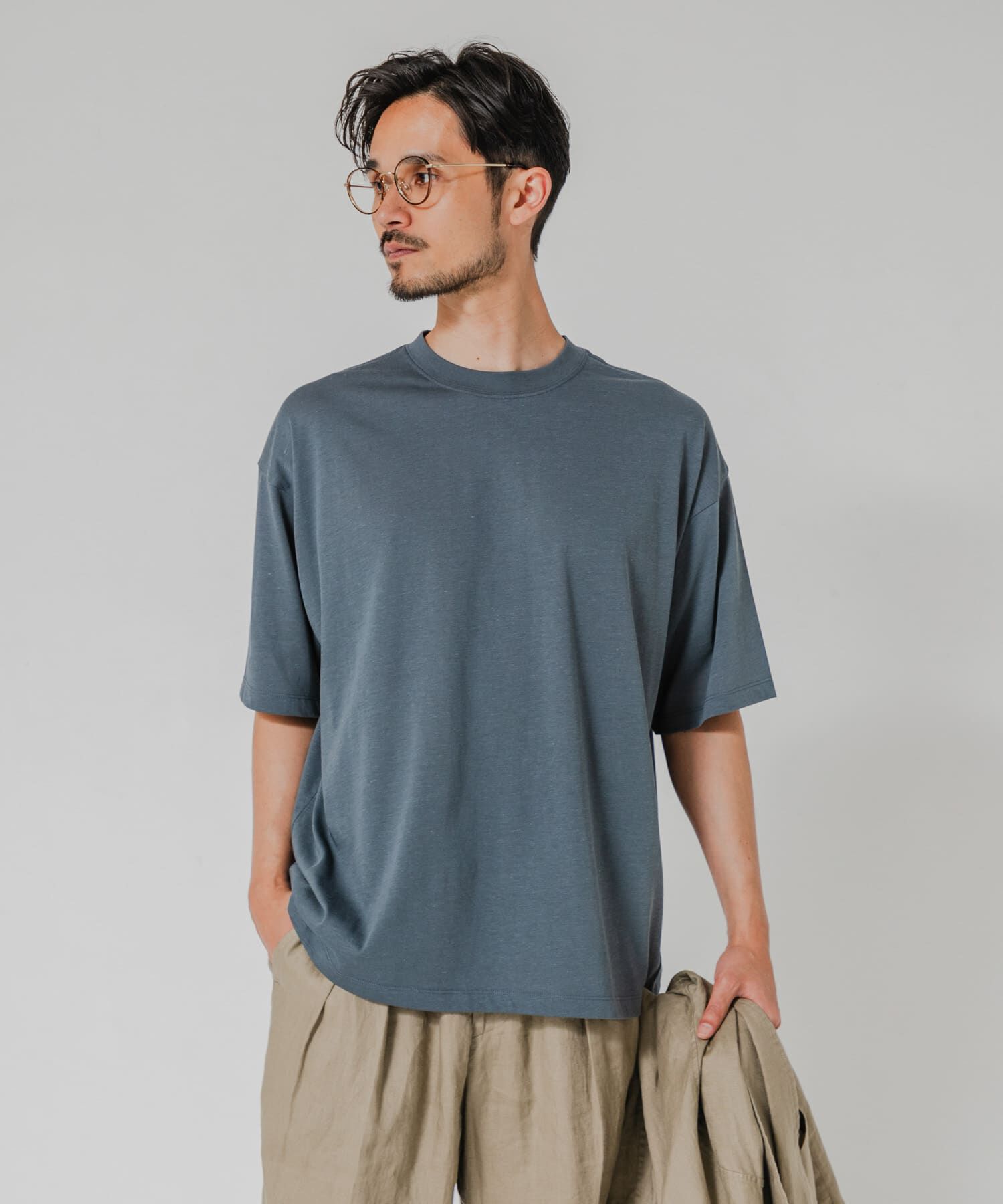 URBAN RESEARCH「HEMP SILK BLEND T-SHIRTS」|Tシャツ・カットソー|