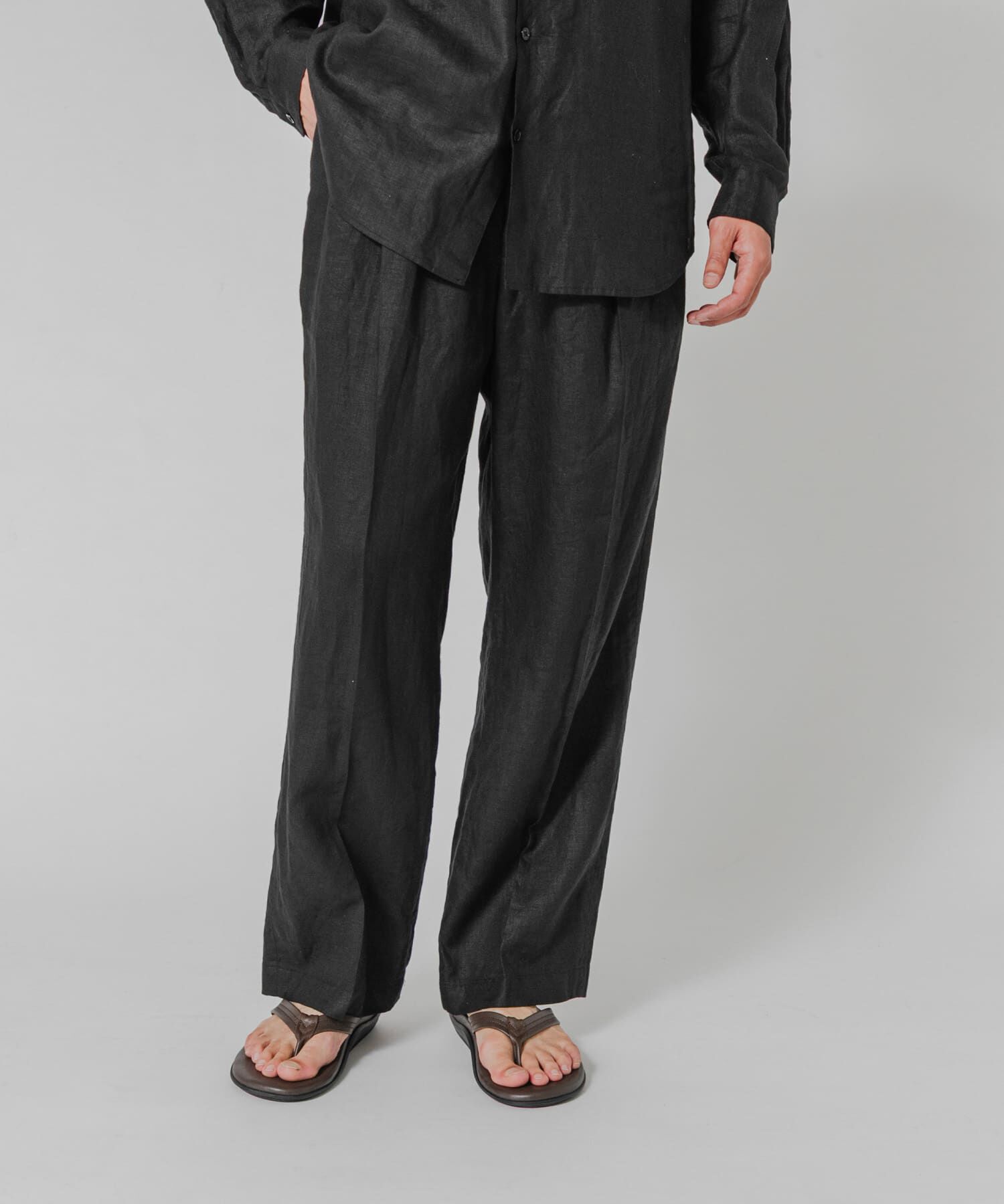 URBAN RESEARCH「LINEN WIDE EASY PANTS」|その他|