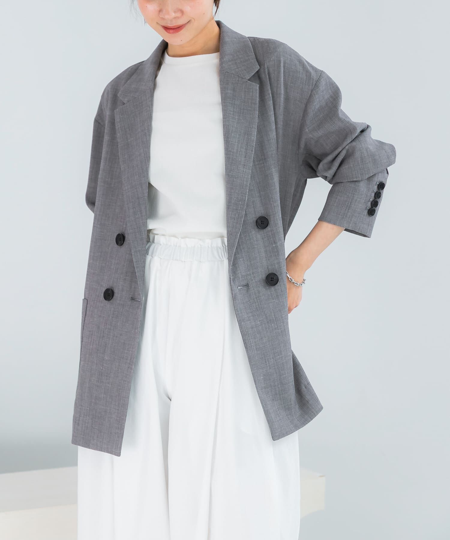 URBAN RESEARCH ROSSO「ELENDEEK　BACK CROSS TAILORED JACKET」|その他|