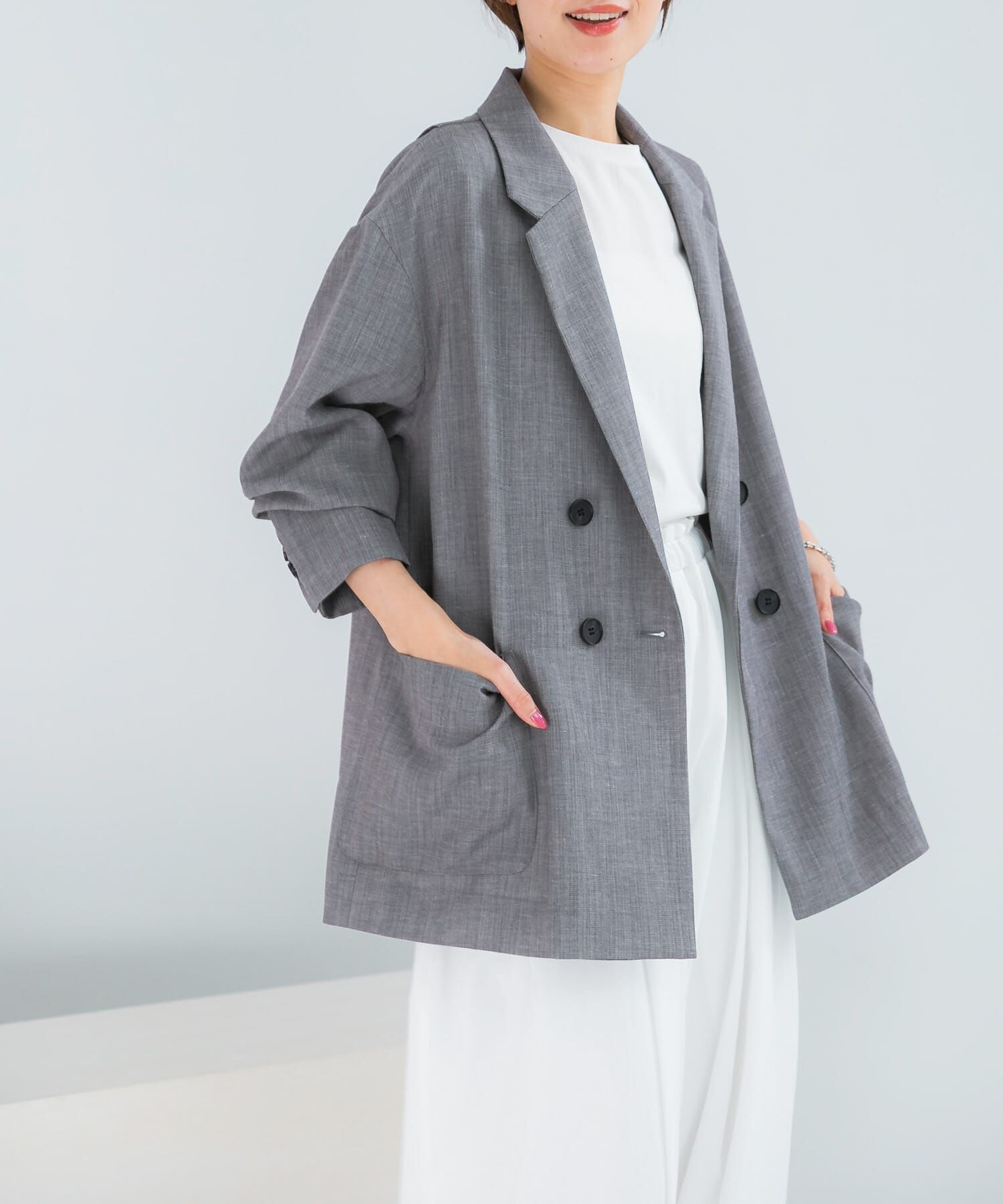 URBAN RESEARCH ROSSO「ELENDEEK　BACK CROSS TAILORED JACKET」|その他|