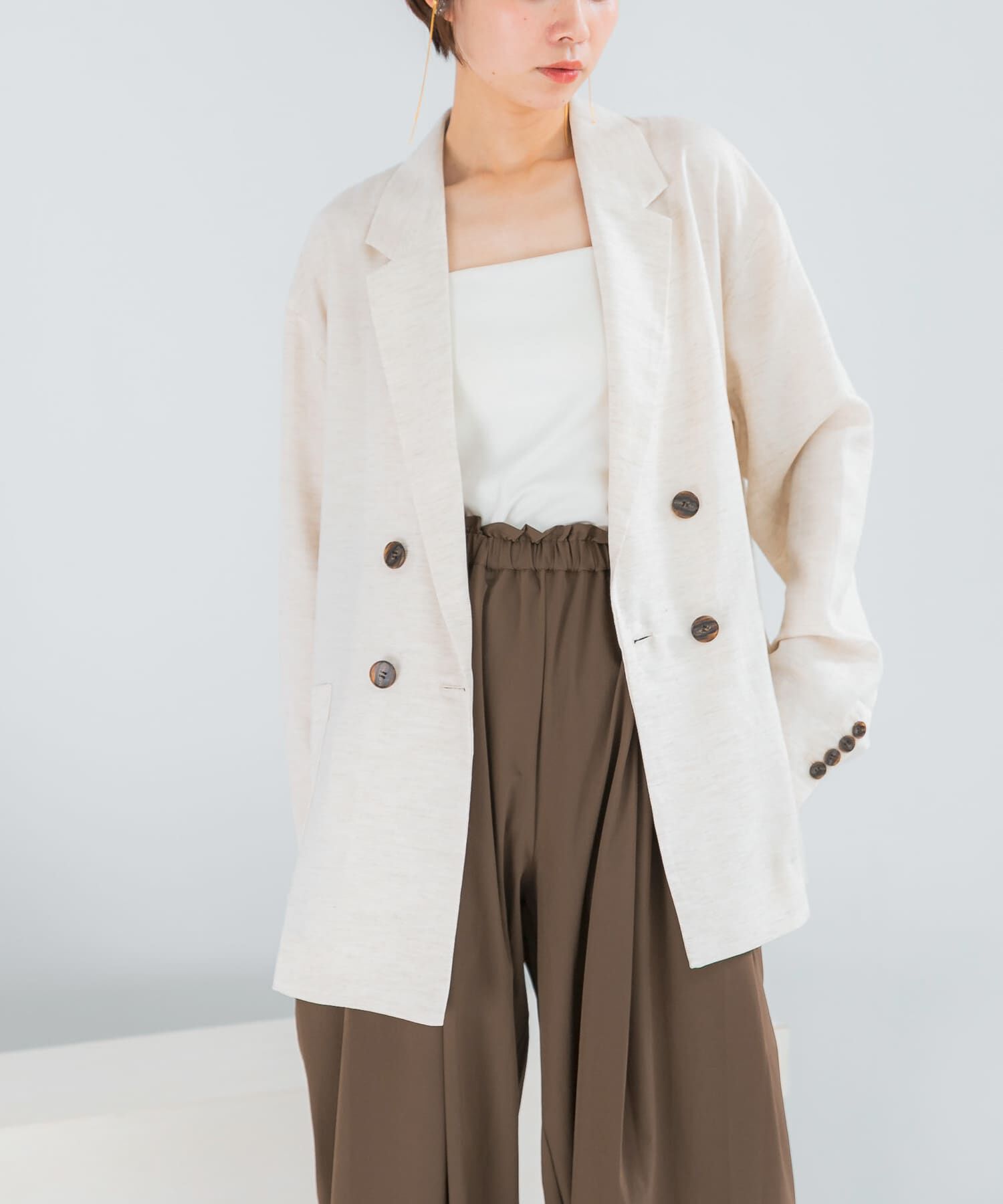 URBAN RESEARCH ROSSO「ELENDEEK　BACK CROSS TAILORED JACKET」|その他|