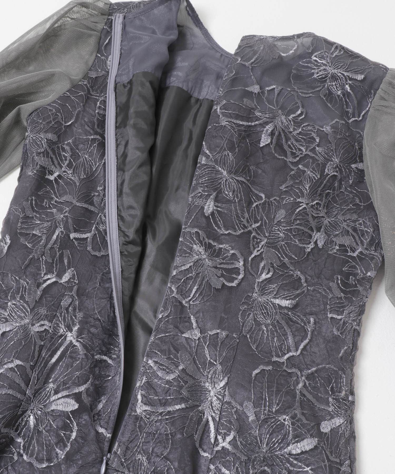 URBAN RESEARCH ROSSO「『別注』kaene&times;ROSSO　フラワーエンブロイダリードレス」|ワンピース|