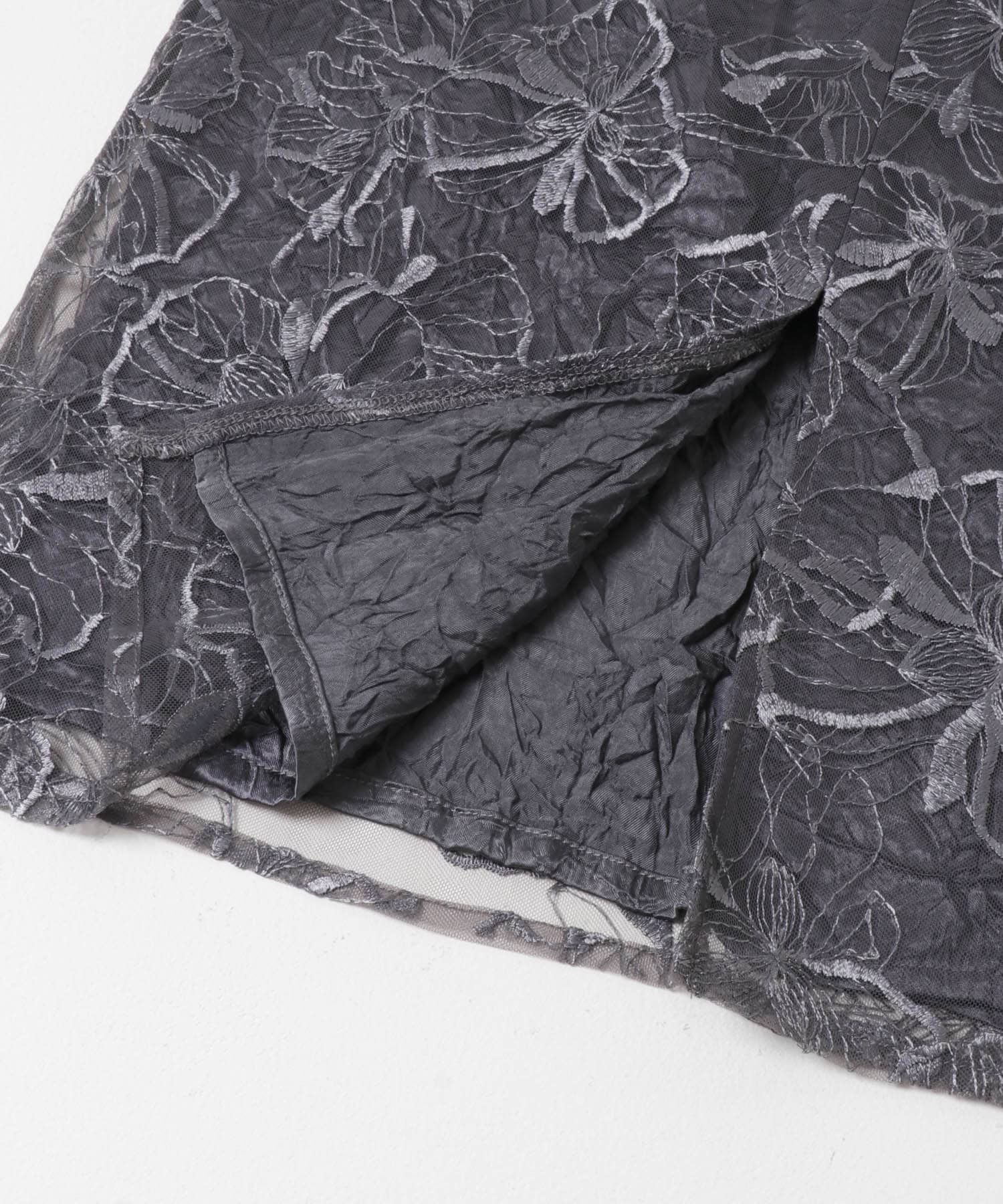 URBAN RESEARCH ROSSO「『別注』kaene&times;ROSSO　フラワーエンブロイダリードレス」|ワンピース|