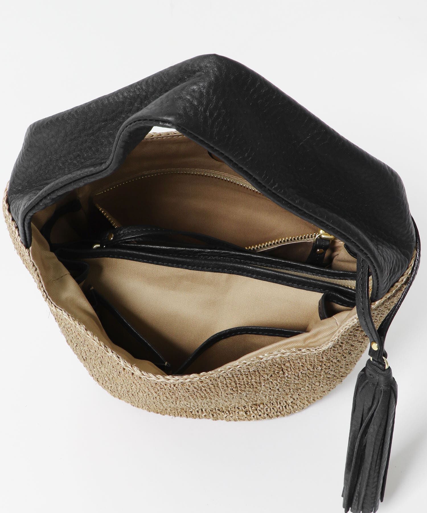 URBAN RESEARCH ROSSO「VIOLAd&rsquo;ORO　アバカワンショルダーバッグ」|かごバッグ|