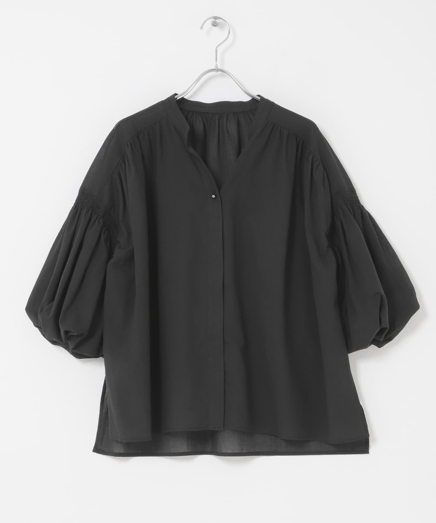 URBAN RESEARCH ROSSO「『WEB限定』コットンボイルバルーンスリーブブラウス」|シャツ・ブラウス|