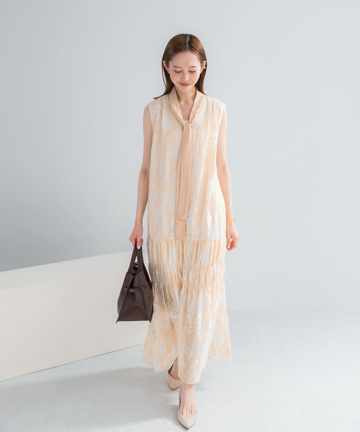 URBAN RESEARCH ROSSO「シアージャガードワンピース」|ワンピース|