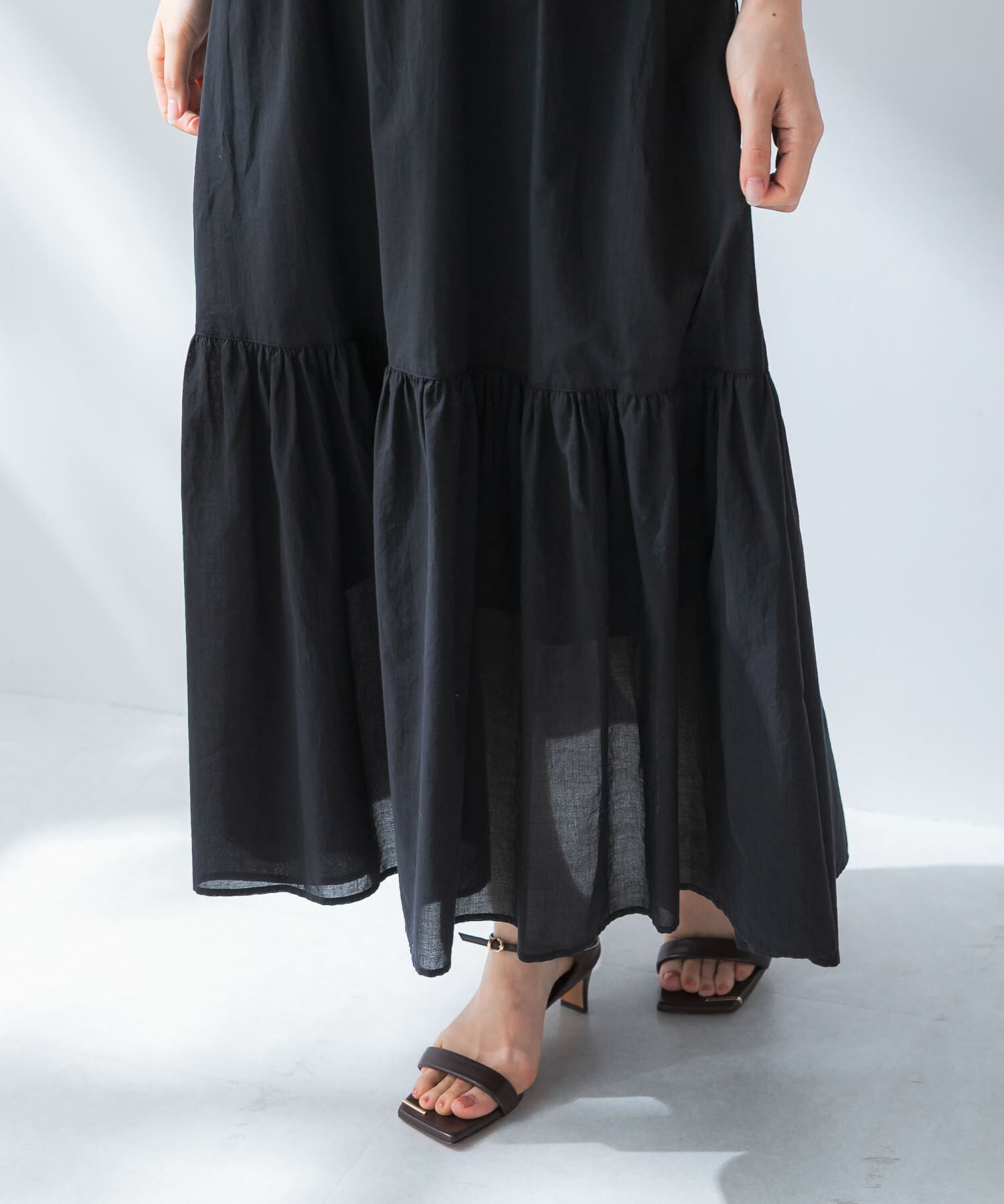 URBAN RESEARCH ROSSO「『WEB限定』コットンボイルワンピース」|ワンピース|