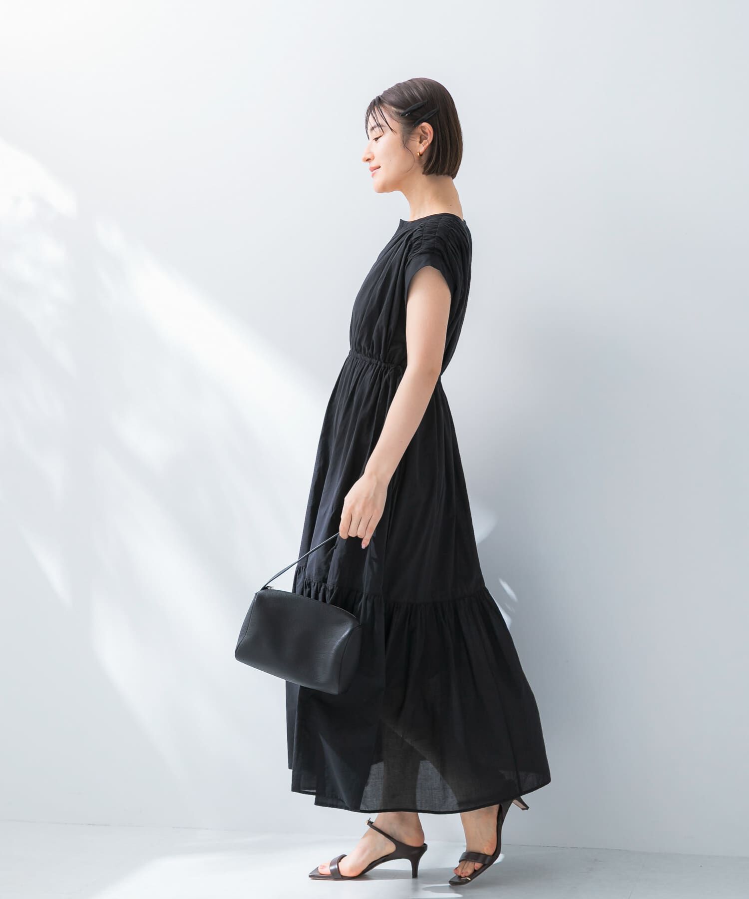 URBAN RESEARCH ROSSO「『WEB限定』コットンボイルワンピース」|ワンピース|