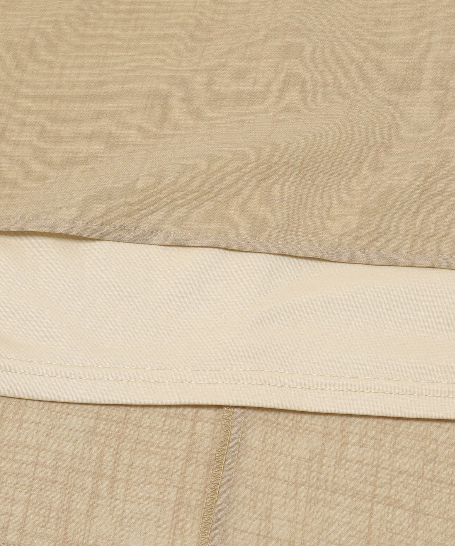 URBAN RESEARCH ROSSO「セミシアー5分袖シャツワンピース」|ワンピース|