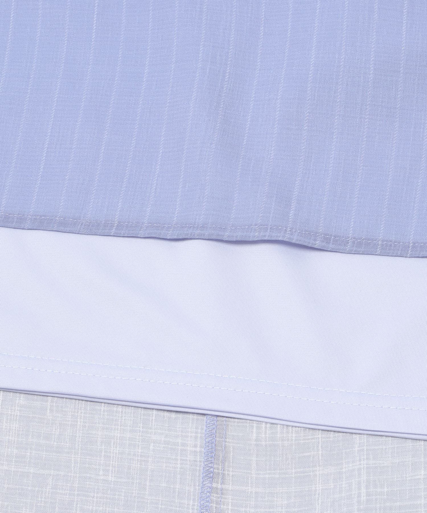 URBAN RESEARCH ROSSO「セミシアー5分袖シャツワンピース」|ワンピース|