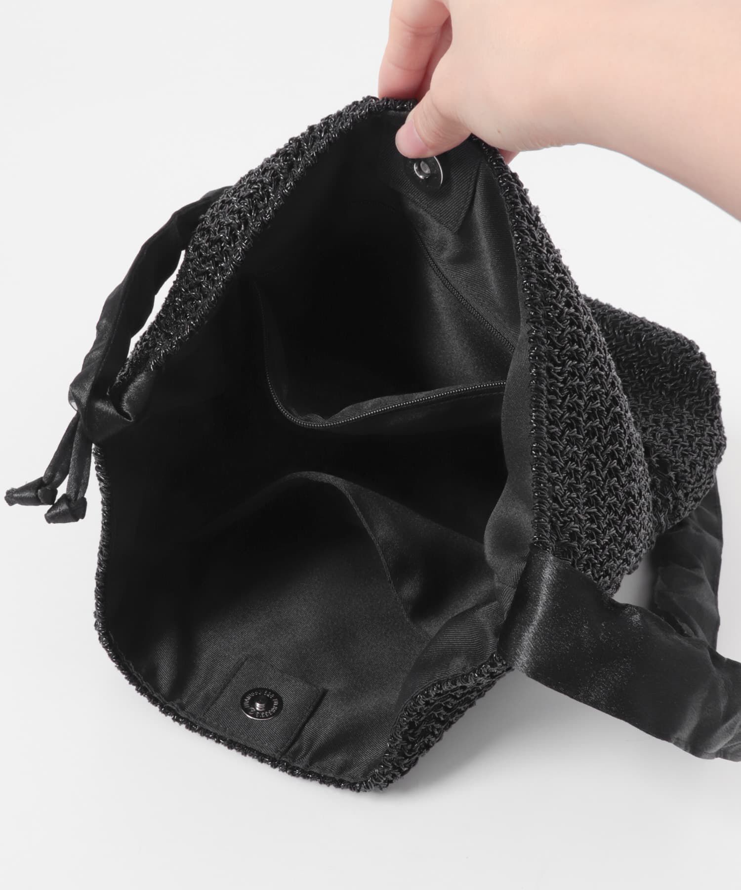 RODE SKO「2WAYギャザーショルダーラメバッグ」|ショルダー・メッセンジャー|