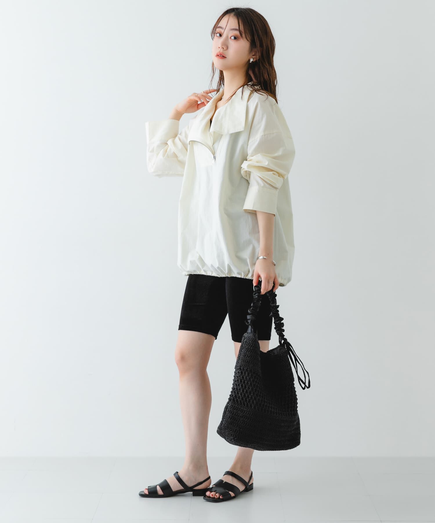 RODE SKO「2WAYギャザーショルダーラメバッグ」|ショルダー・メッセンジャー|