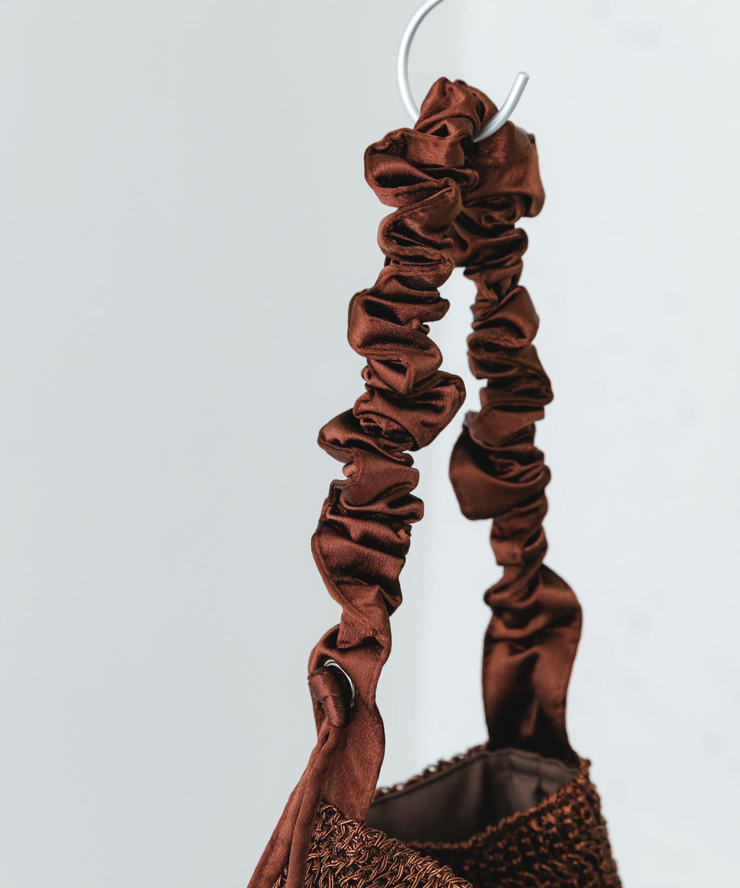 RODE SKO「2WAYギャザーショルダーラメバッグ」|ショルダー・メッセンジャー|