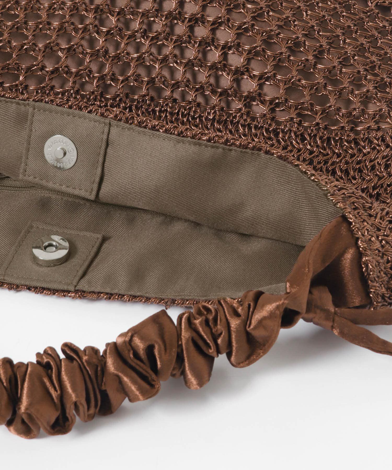 RODE SKO「2WAYギャザーショルダーラメバッグ」|ショルダー・メッセンジャー|