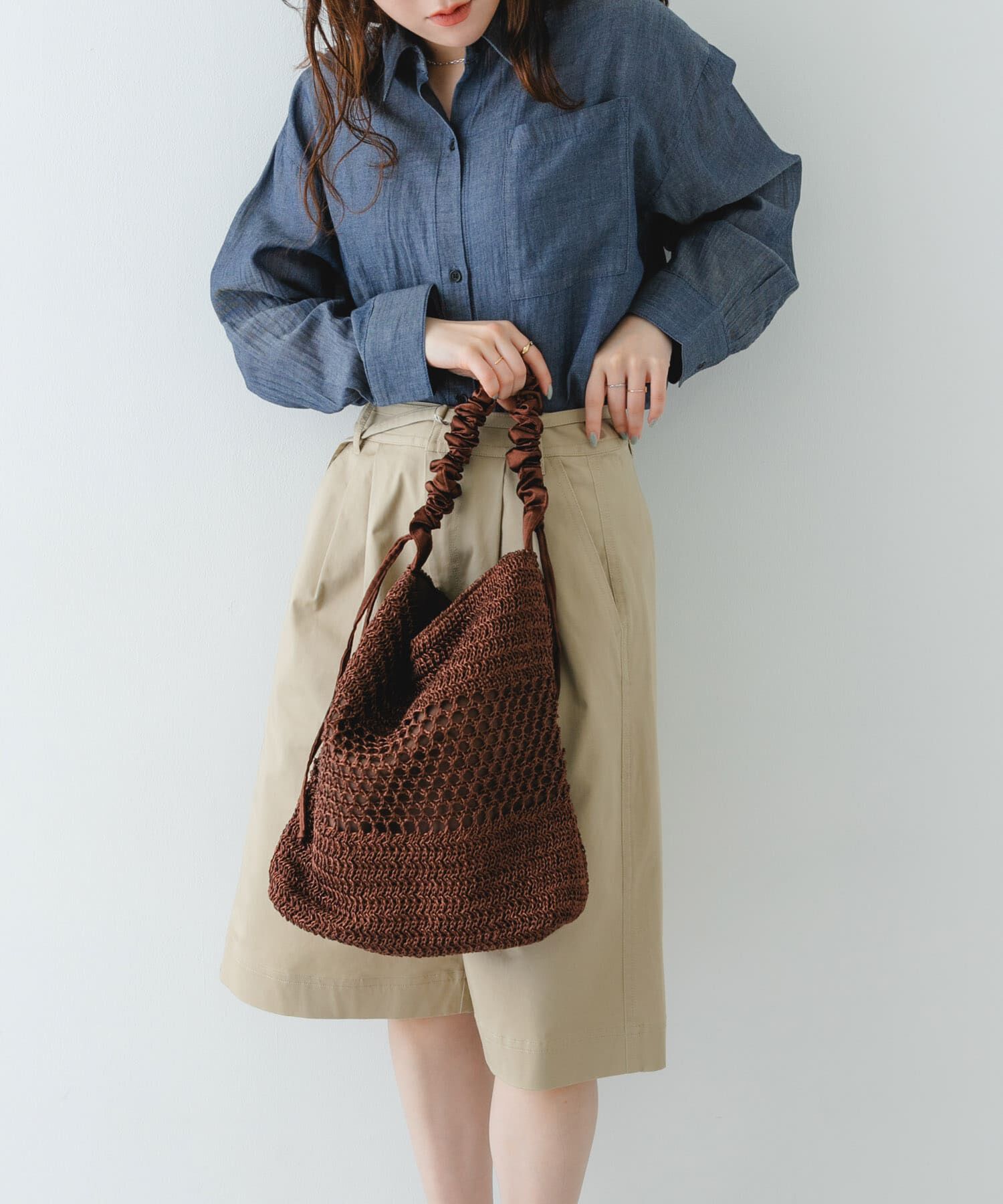 RODE SKO「2WAYギャザーショルダーラメバッグ」|ショルダー・メッセンジャー|