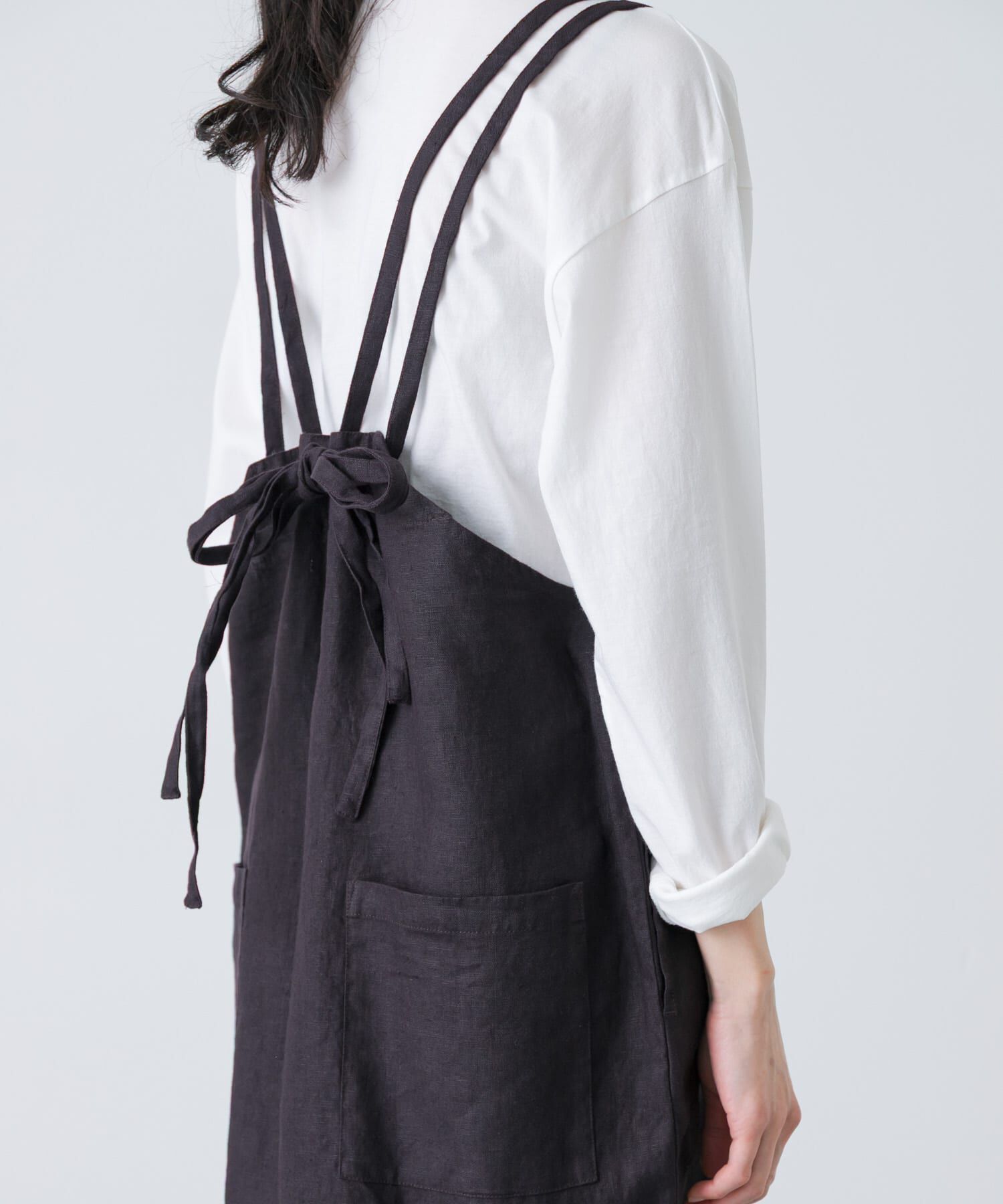 かぐれ「リネンサロペット」|オールインワン|