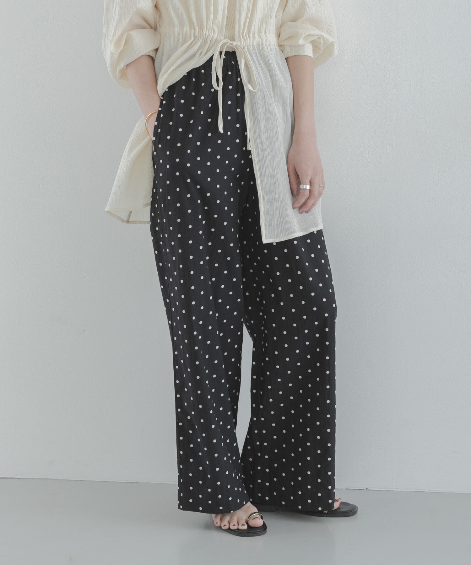 Sonny Label 「『WEB限定』ドットプリントイージーパンツ」|その他|