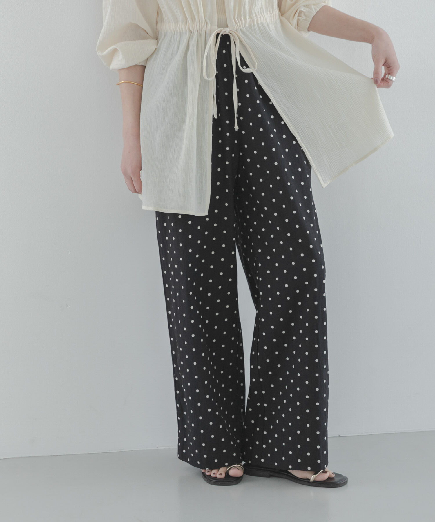 Sonny Label 「『WEB限定』ドットプリントイージーパンツ」|その他|