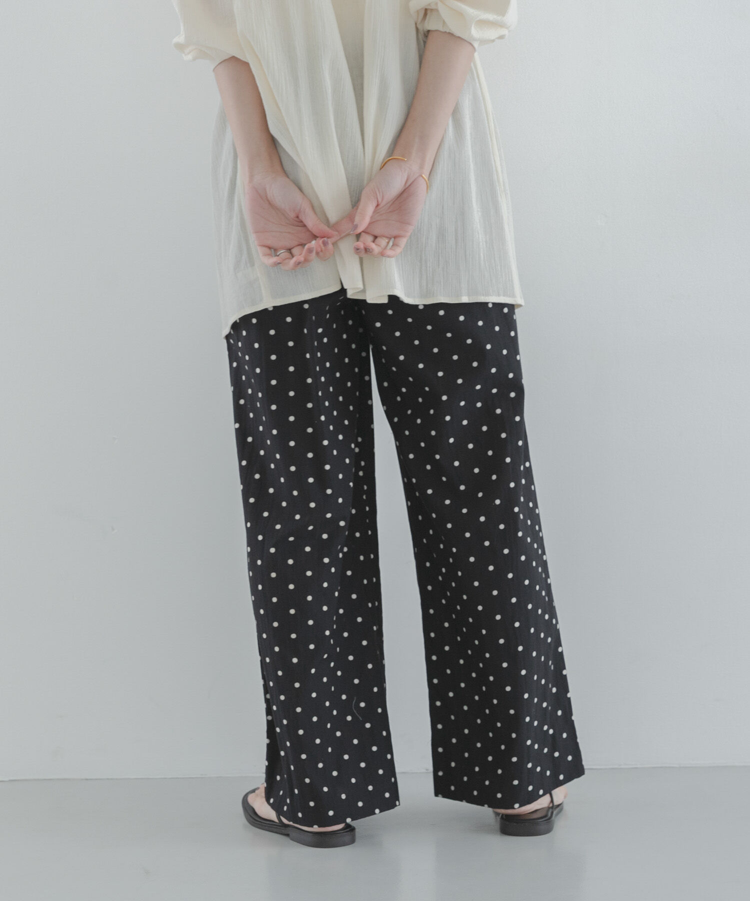 Sonny Label 「『WEB限定』ドットプリントイージーパンツ」|その他|