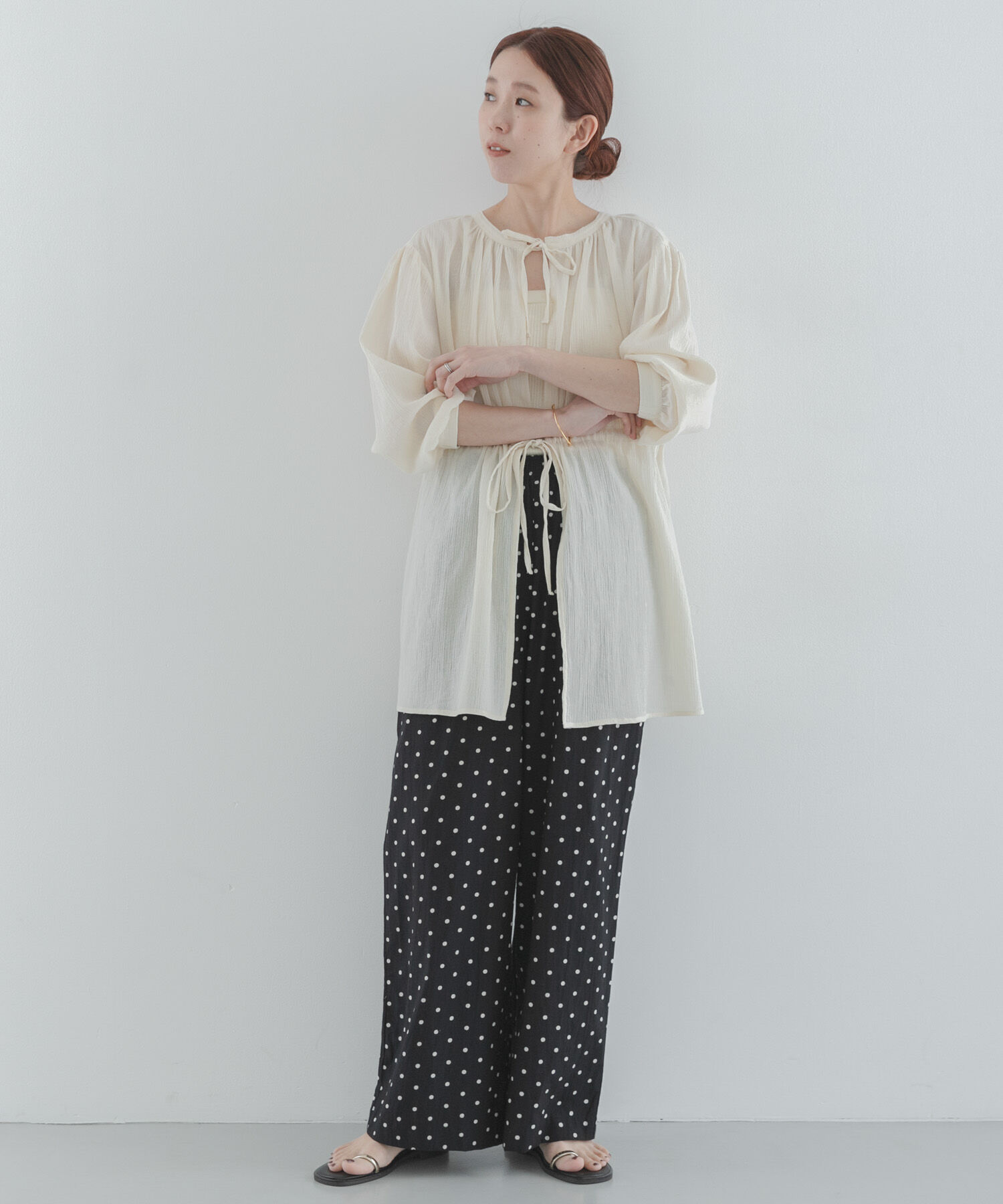 Sonny Label 「『WEB限定』ドットプリントイージーパンツ」|その他|