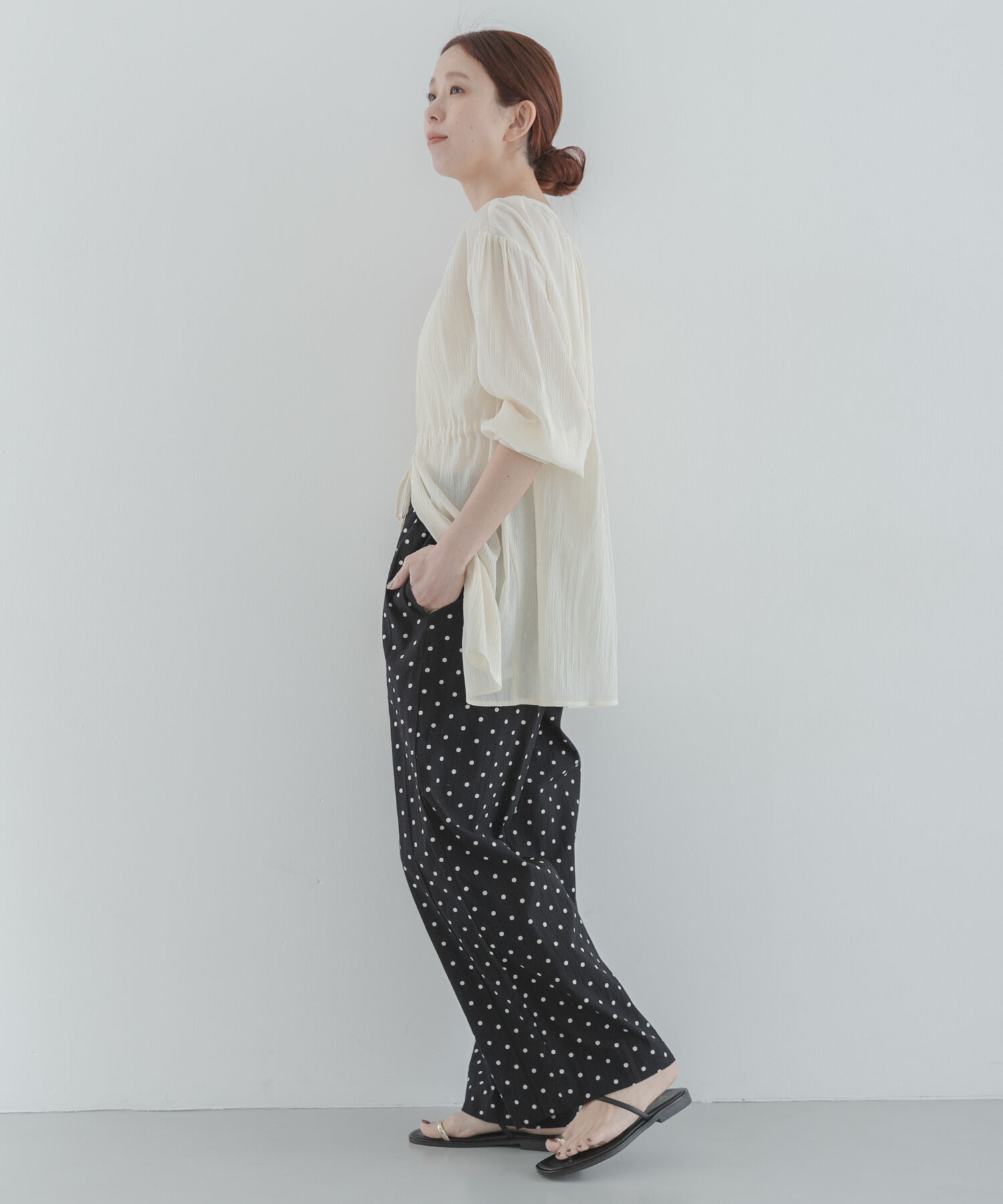 Sonny Label 「『WEB限定』ドットプリントイージーパンツ」|その他|