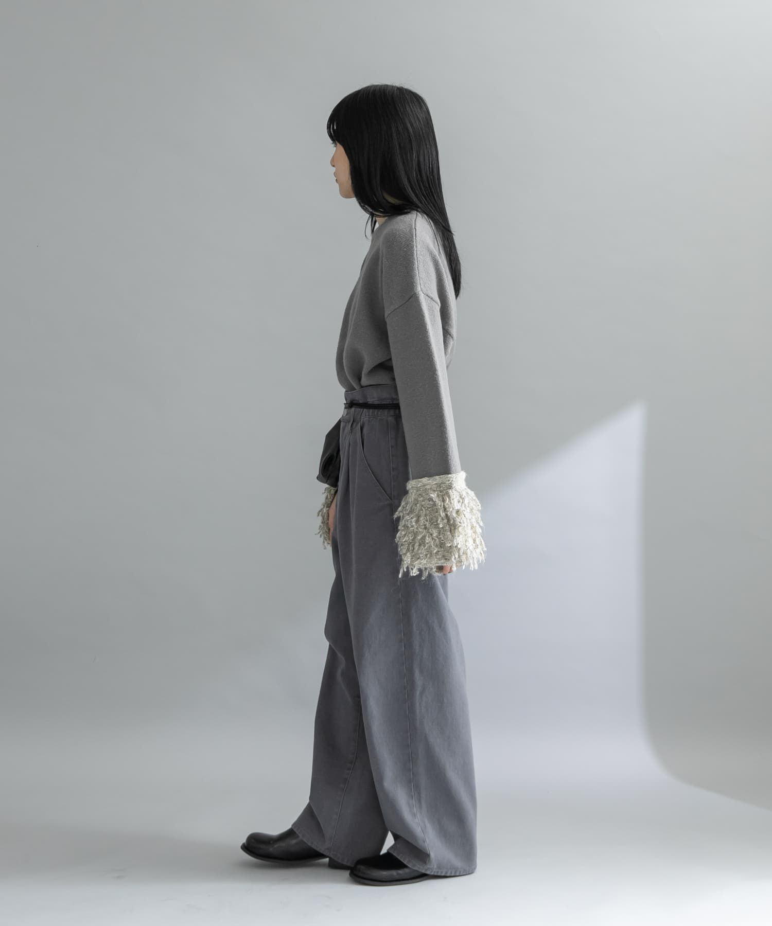  「『WEB限定』MIXドッキングニット」|ニット・セーター|