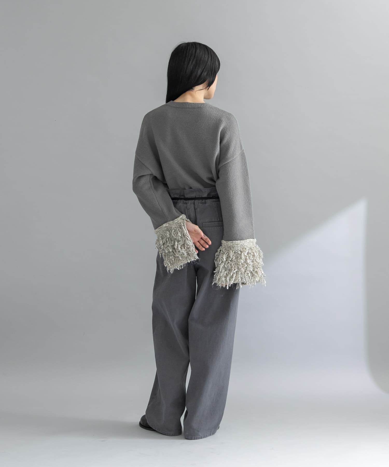  「『WEB限定』MIXドッキングニット」|ニット・セーター|