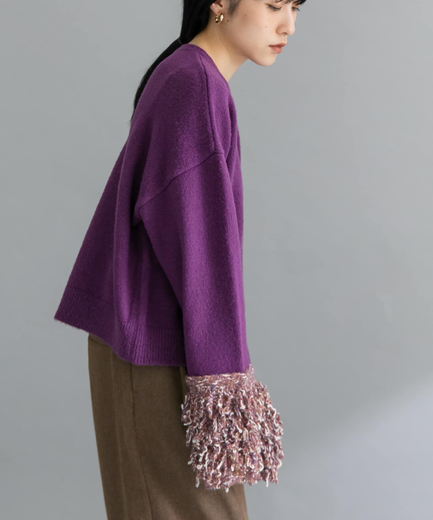  「『WEB限定』MIXドッキングニット」|ニット・セーター|