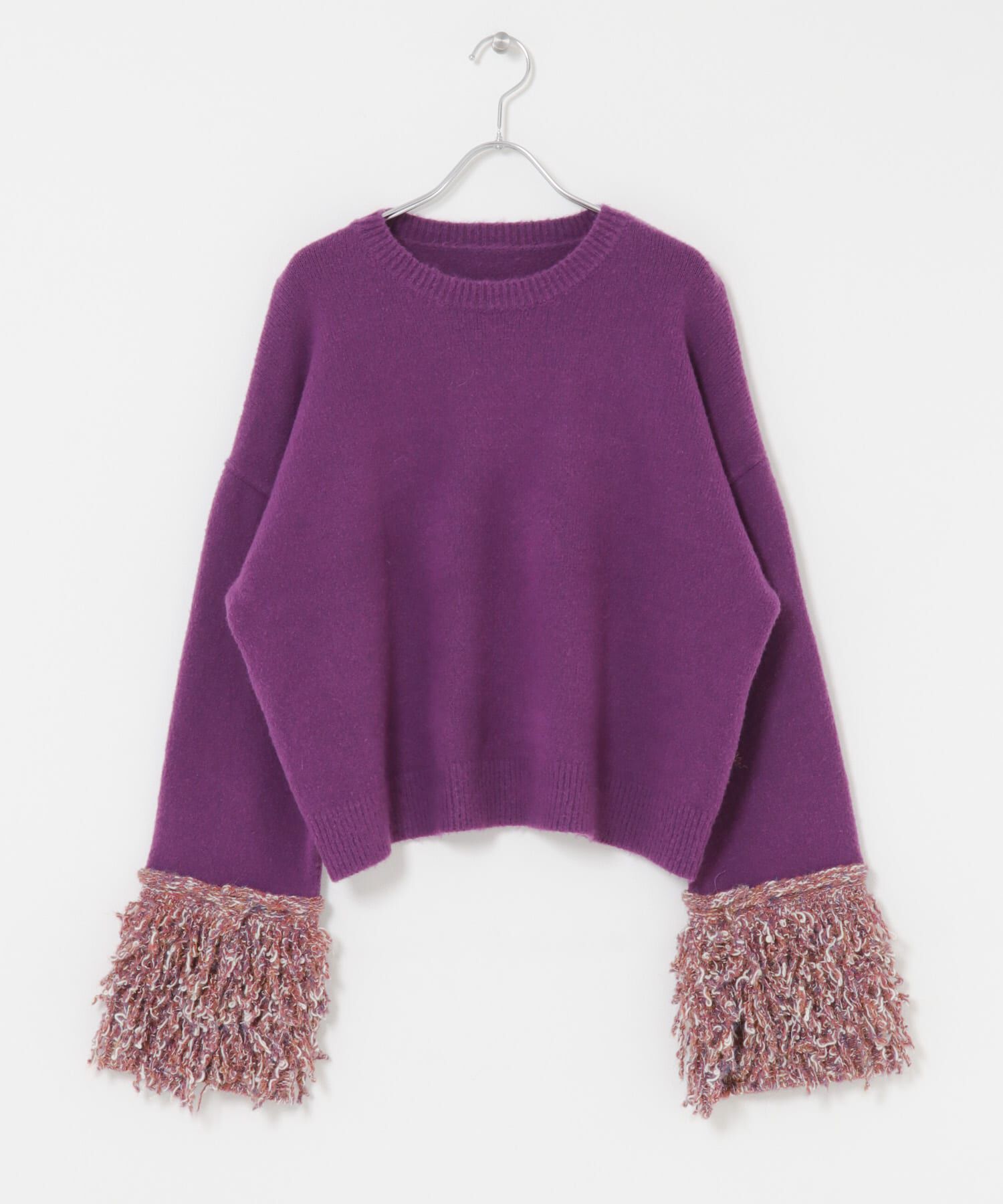  「『WEB限定』MIXドッキングニット」|ニット・セーター|