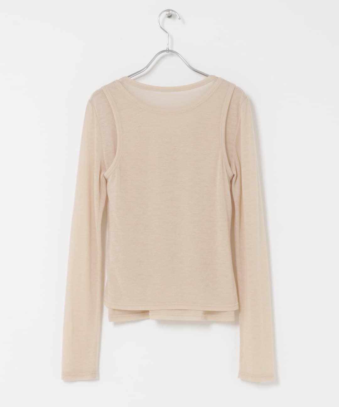  「レイヤードヘンリーネックTEE」|Tシャツ・カットソー|