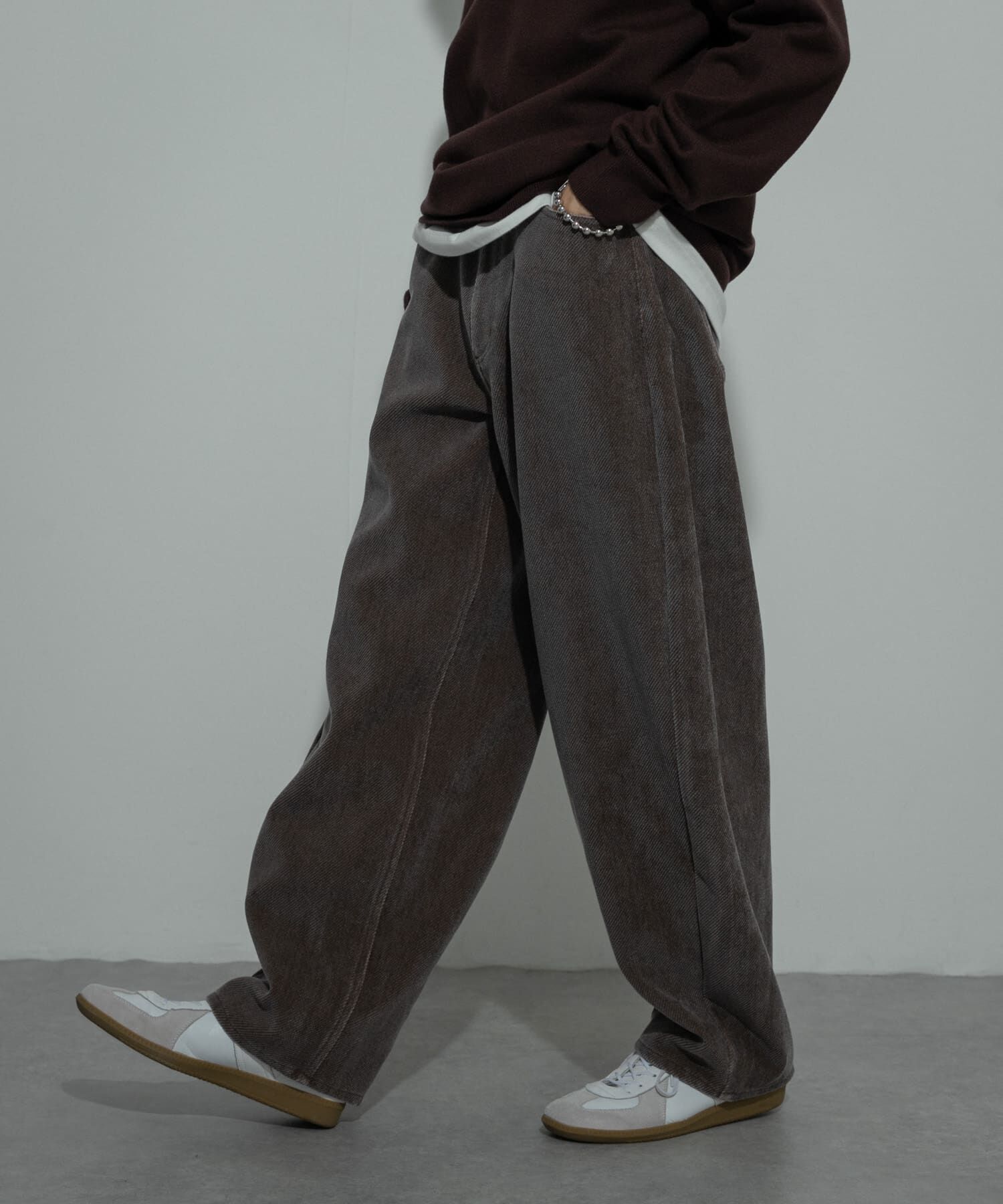 SENSE OF PLACE by URBAN RESEARCH「『セットアップ対応』ヴィンテージツイルカーブパンツ」|その他|