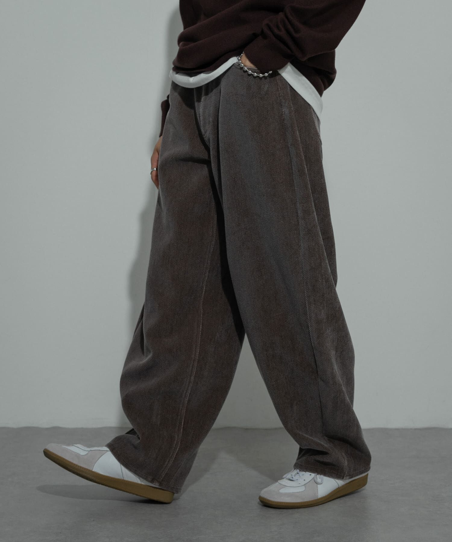 SENSE OF PLACE by URBAN RESEARCH「『セットアップ対応』ヴィンテージツイルカーブパンツ」|その他|