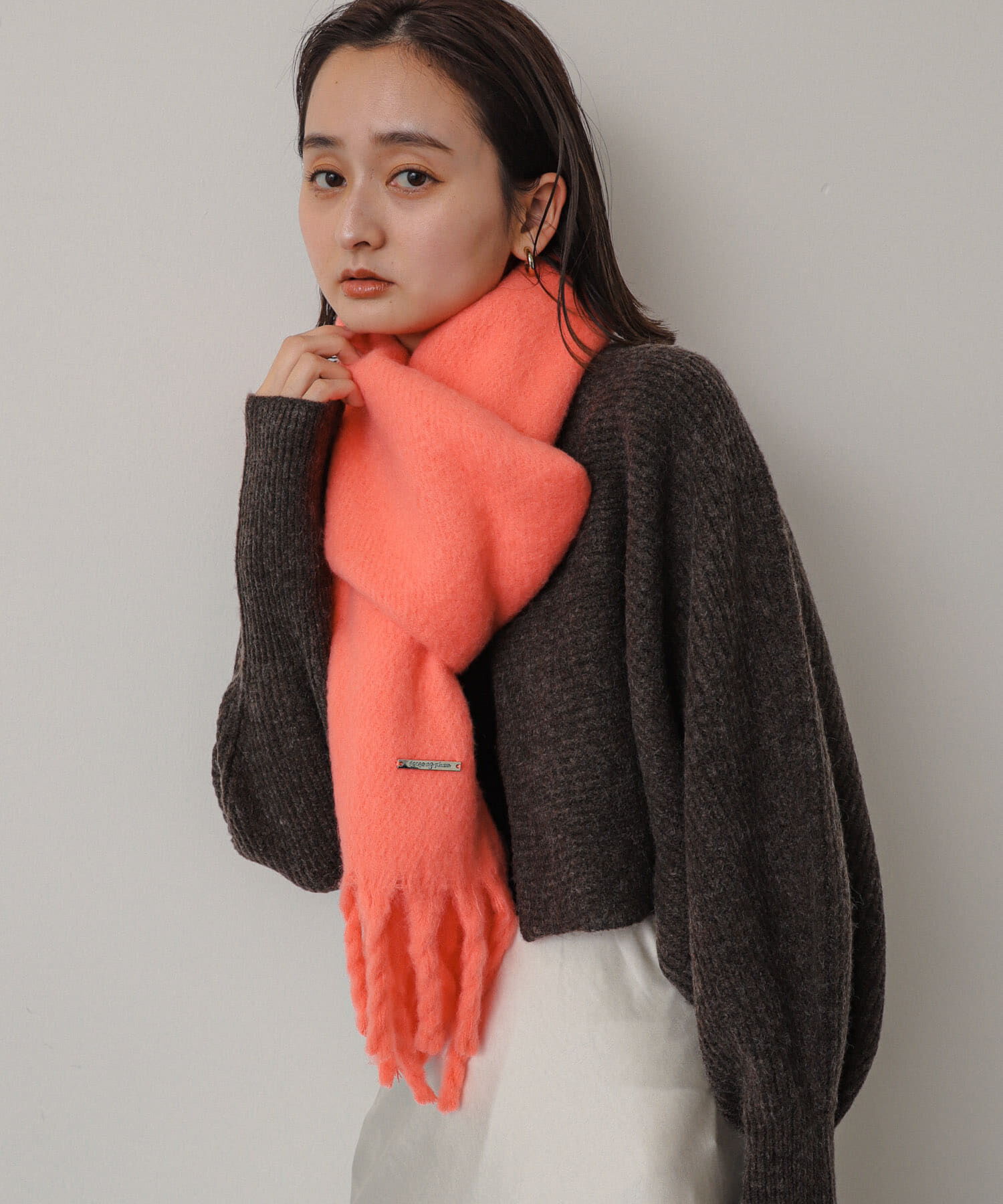 SENSE OF PLACE by URBAN RESEARCH「モヘアライクストール」|マフラー|